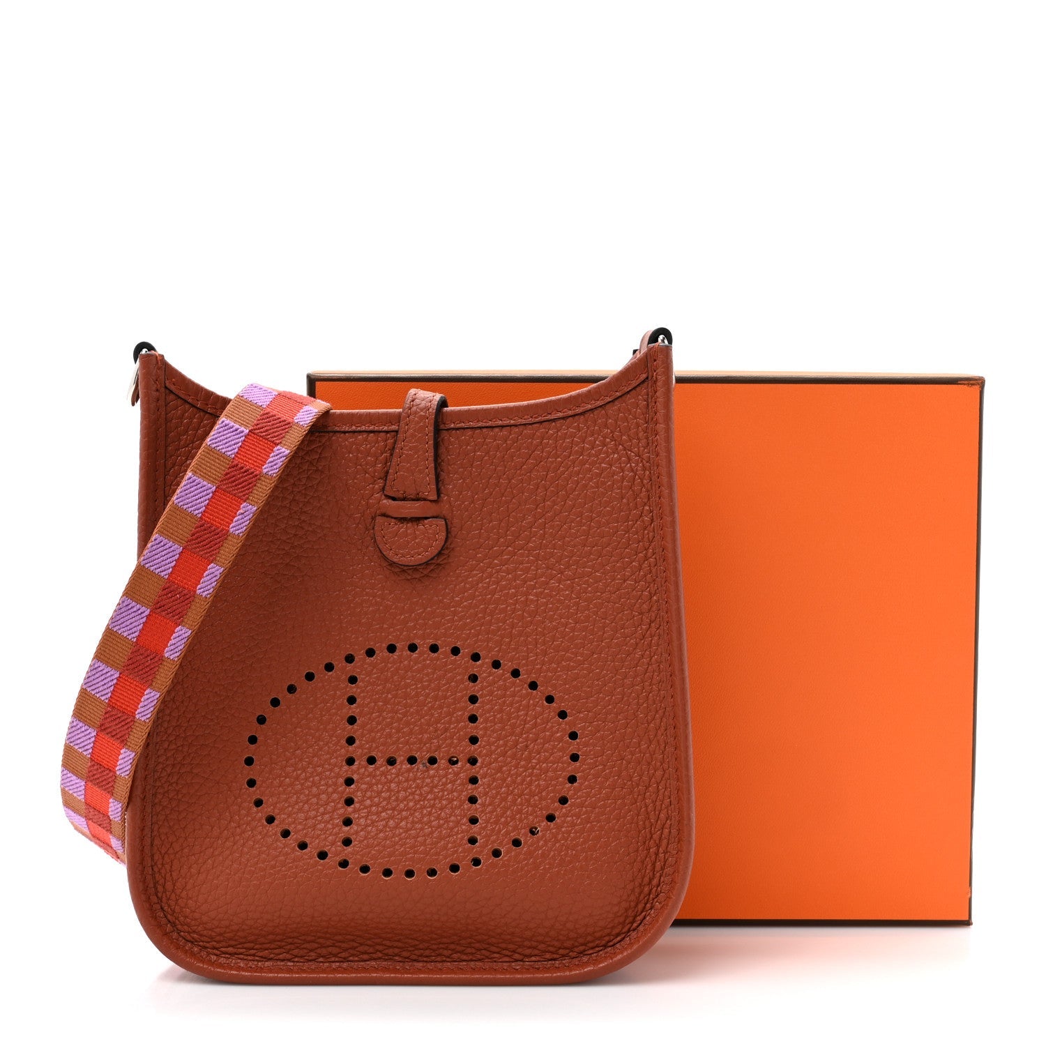 Taurillon Clemence Maxi Quadrille Evelyne TPM Cuivre Capucine Parme Rouge Duchess