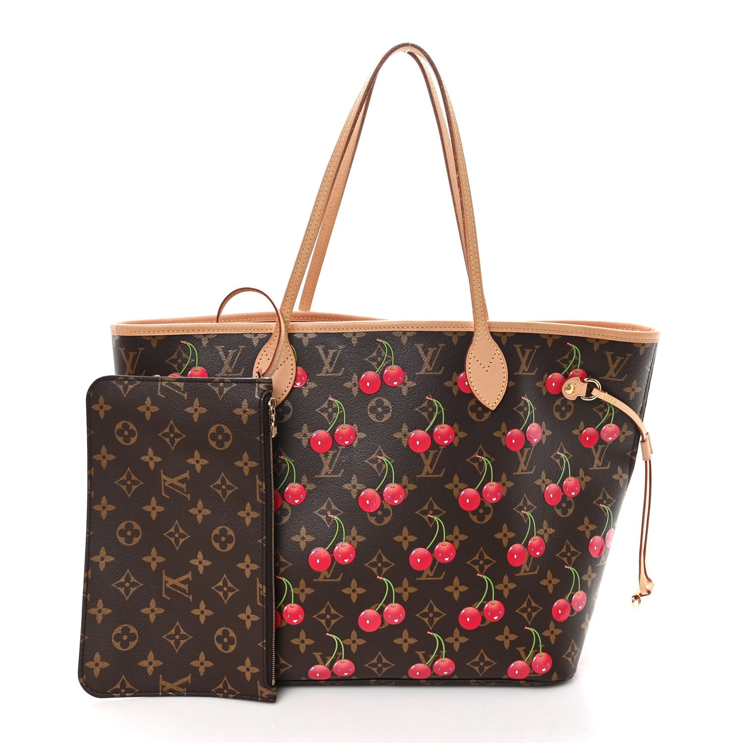 LV X TM Monogram Cerises Neverfull MM