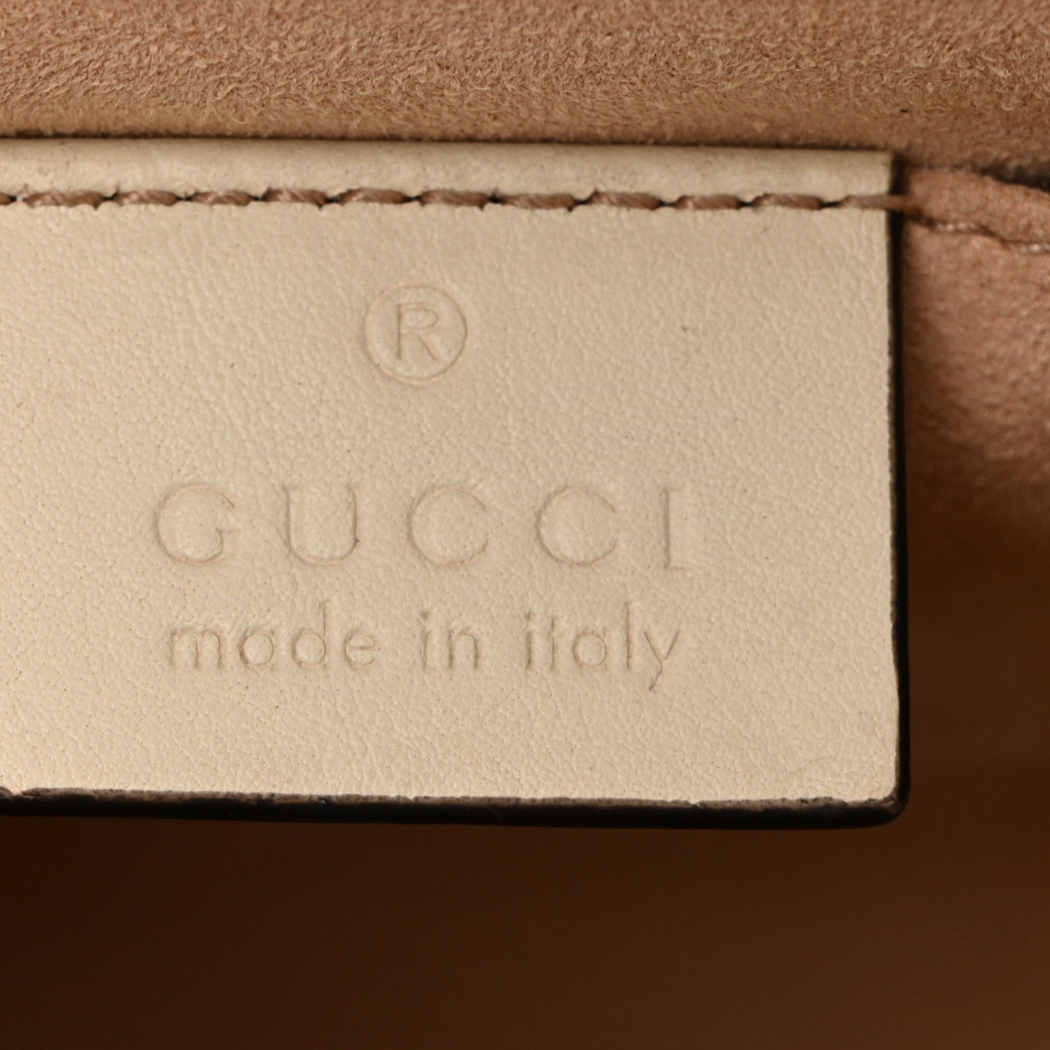 GG Supreme Monogram Calfskin Small Padlock Shoulder Bag Beige Mystic White Sun Oil