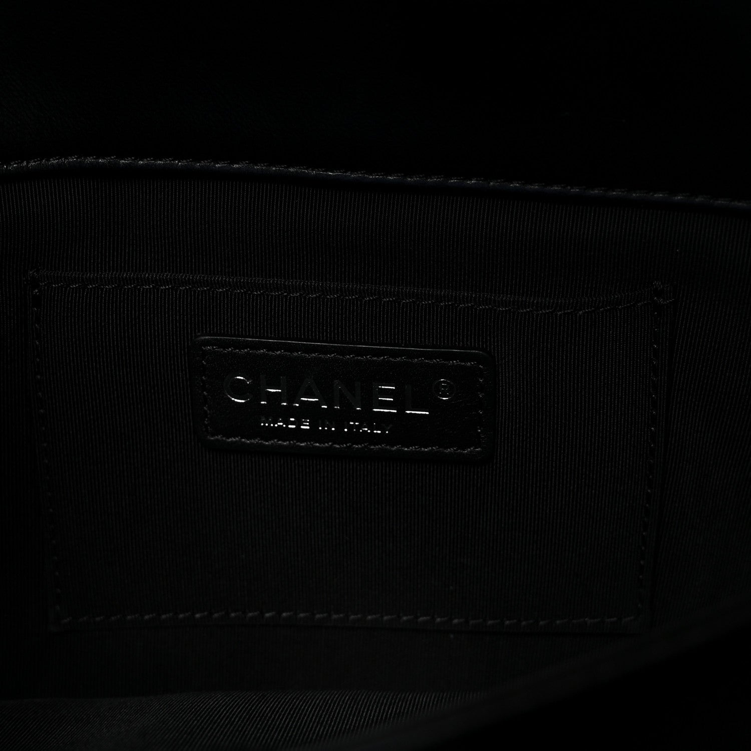 Lambskin Quilted Fold Up Again Clutch Black