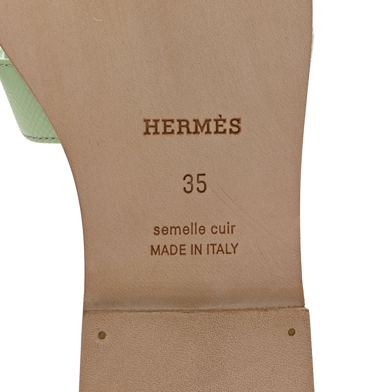 Epsom Oran Sandals 35 Vert Jade