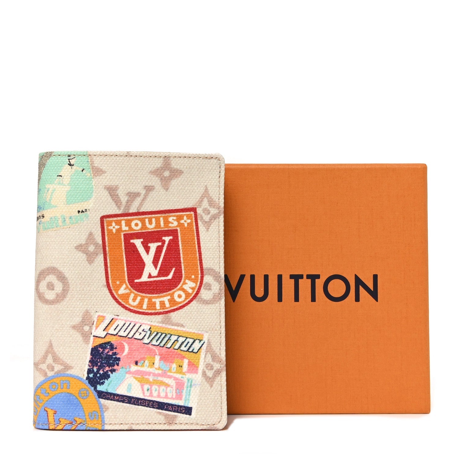 Monogram Flight Mode Passport Cover Dune