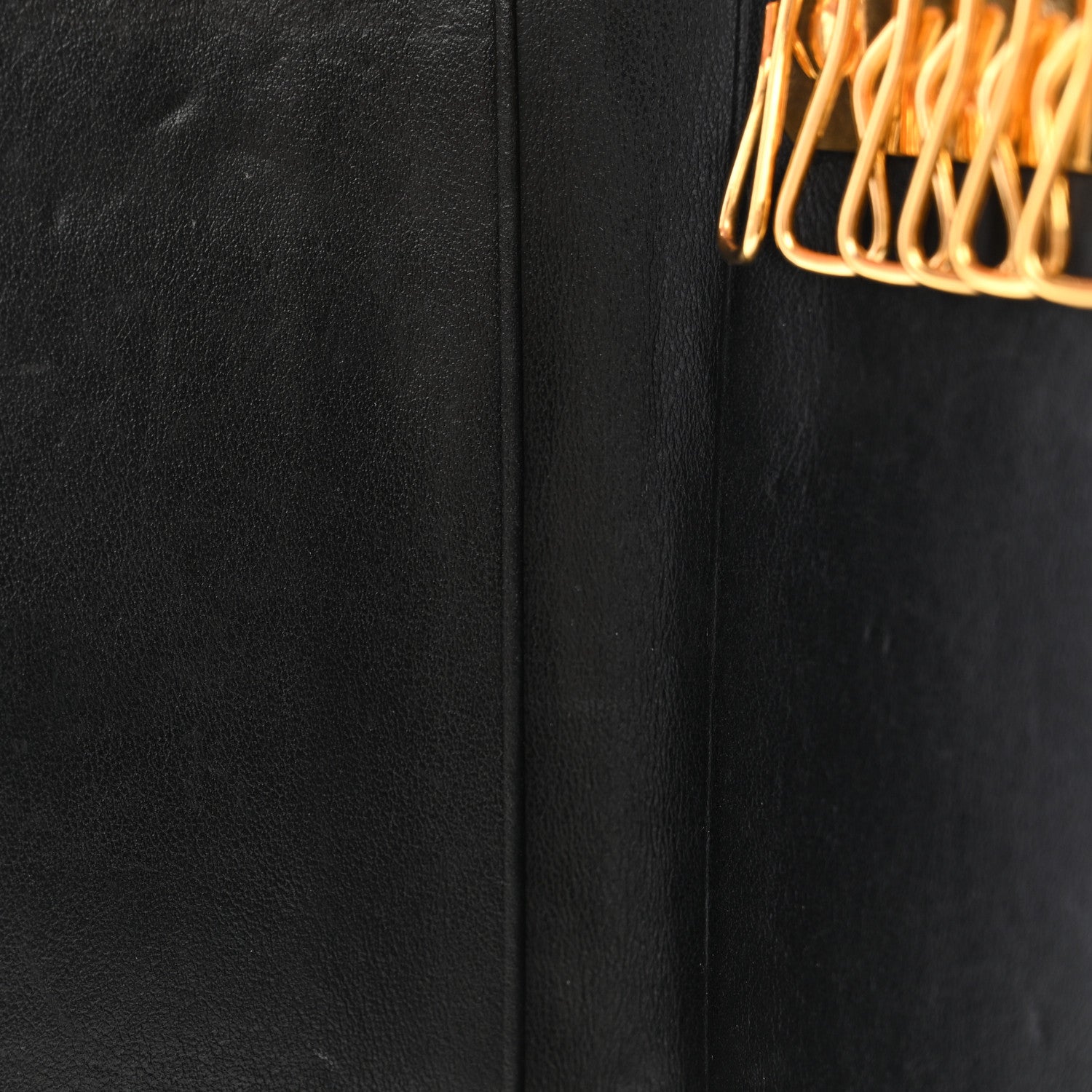 Vitello Move Zip Around 6 Key Holder Black