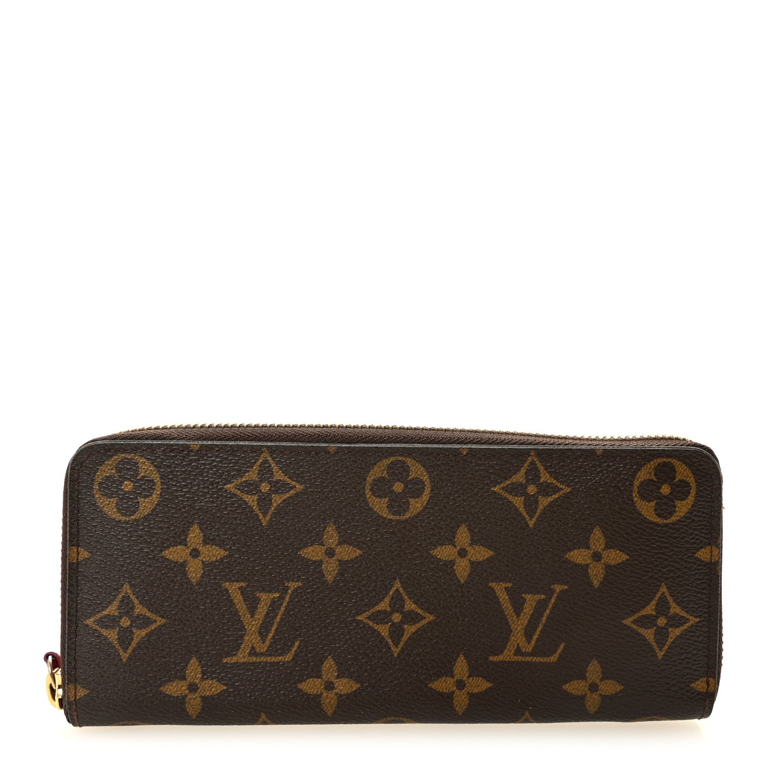 Monogram Clemence Wallet Fuchsia
