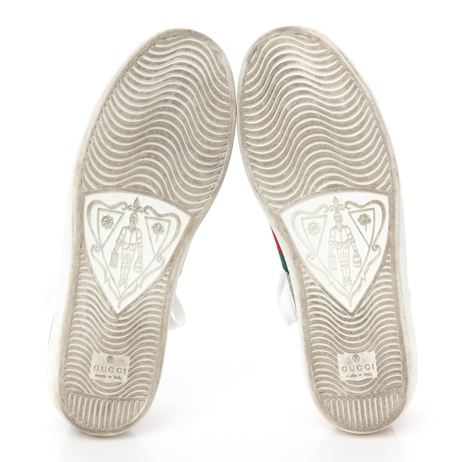 GG Supreme Monogram Bees Ayers Web Womens Ace Sneakers 37 Beige Oro Green Red