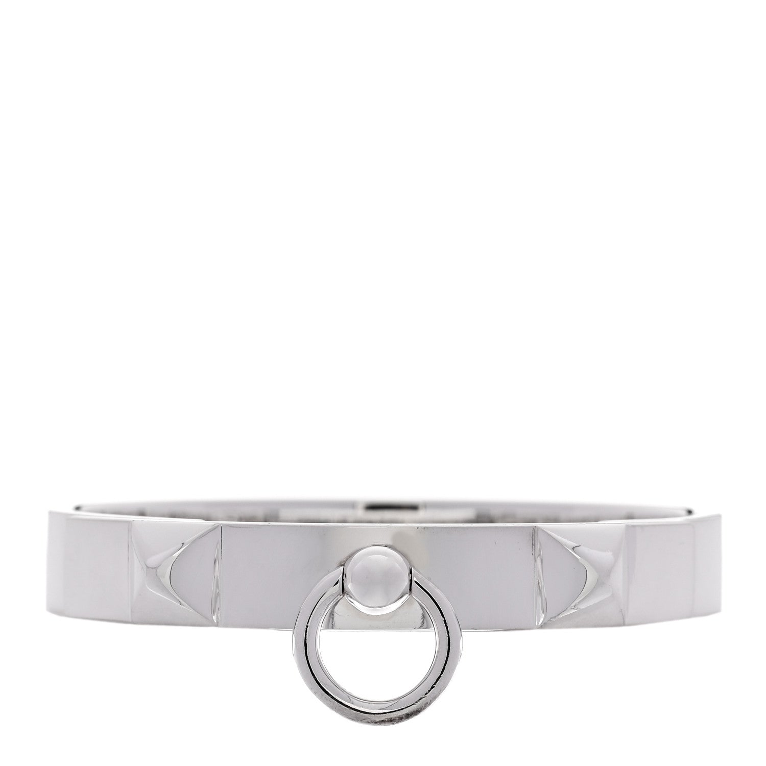 Sterling Silver PM Collier De Chien Bracelet ST