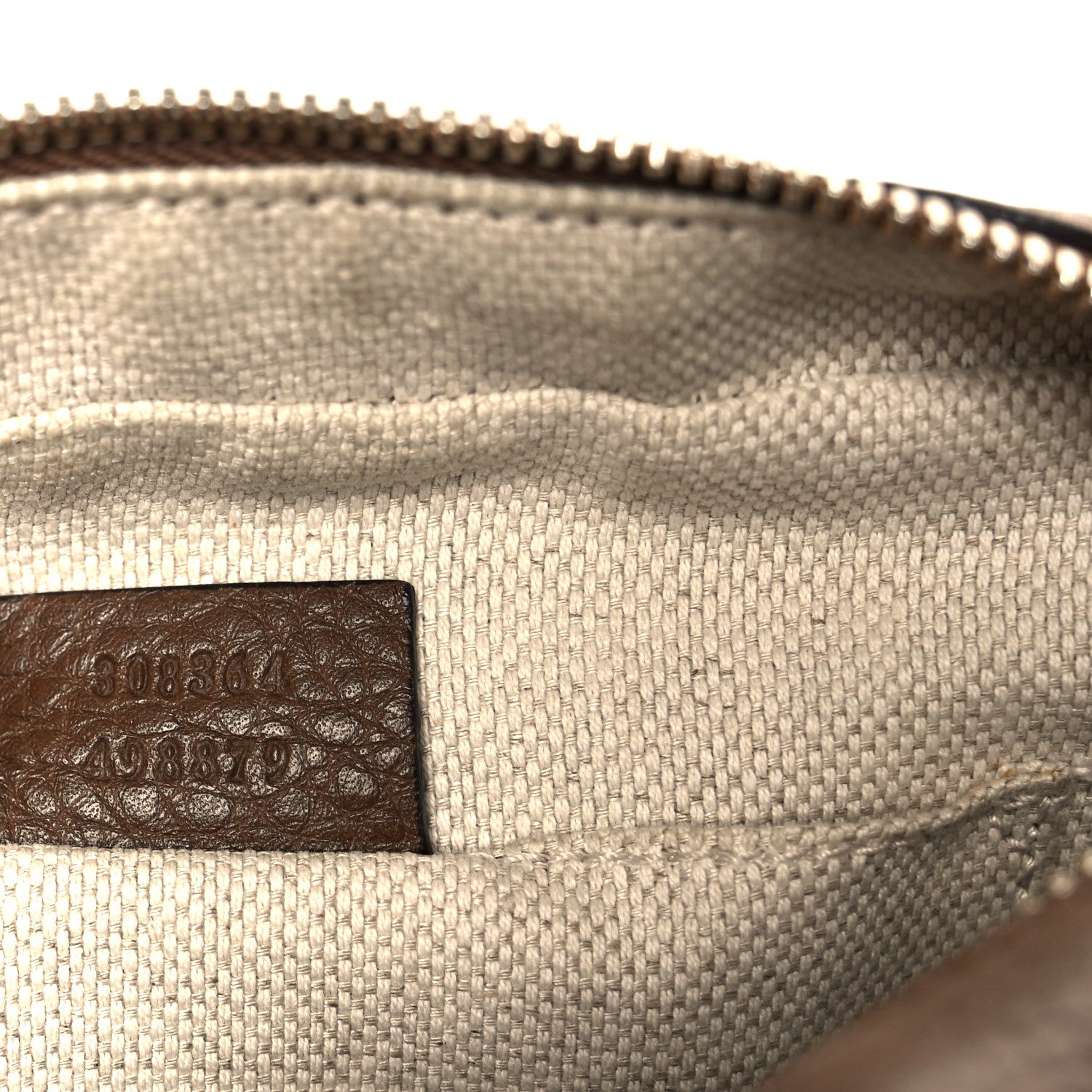 Pebbled Calfskin Small Soho Disco Bag Acero