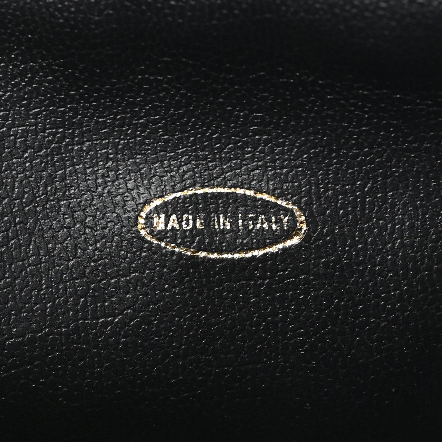 Lambskin Vanity Cosmetic Bag Black