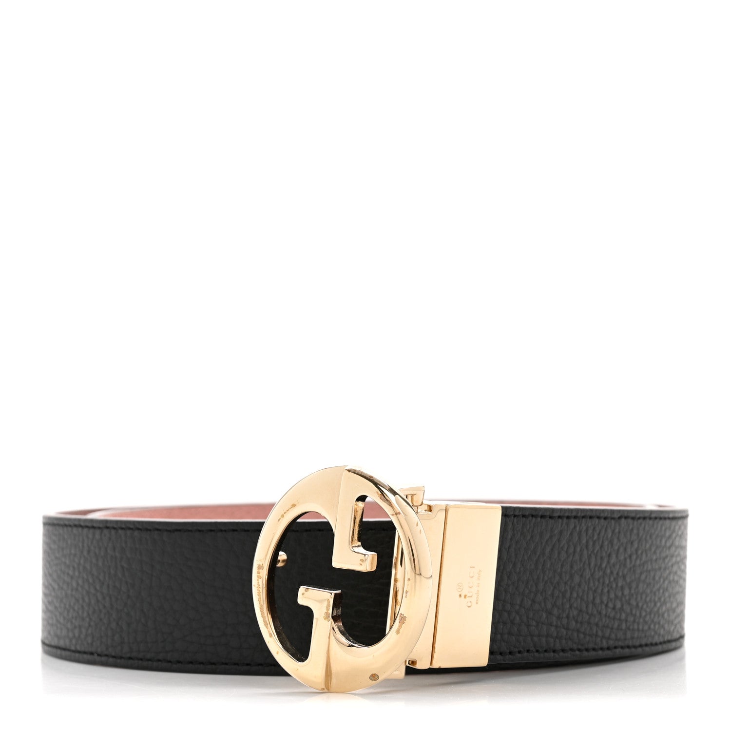 Calfskin 1973 Reversible Belt 90 36 Black Pink