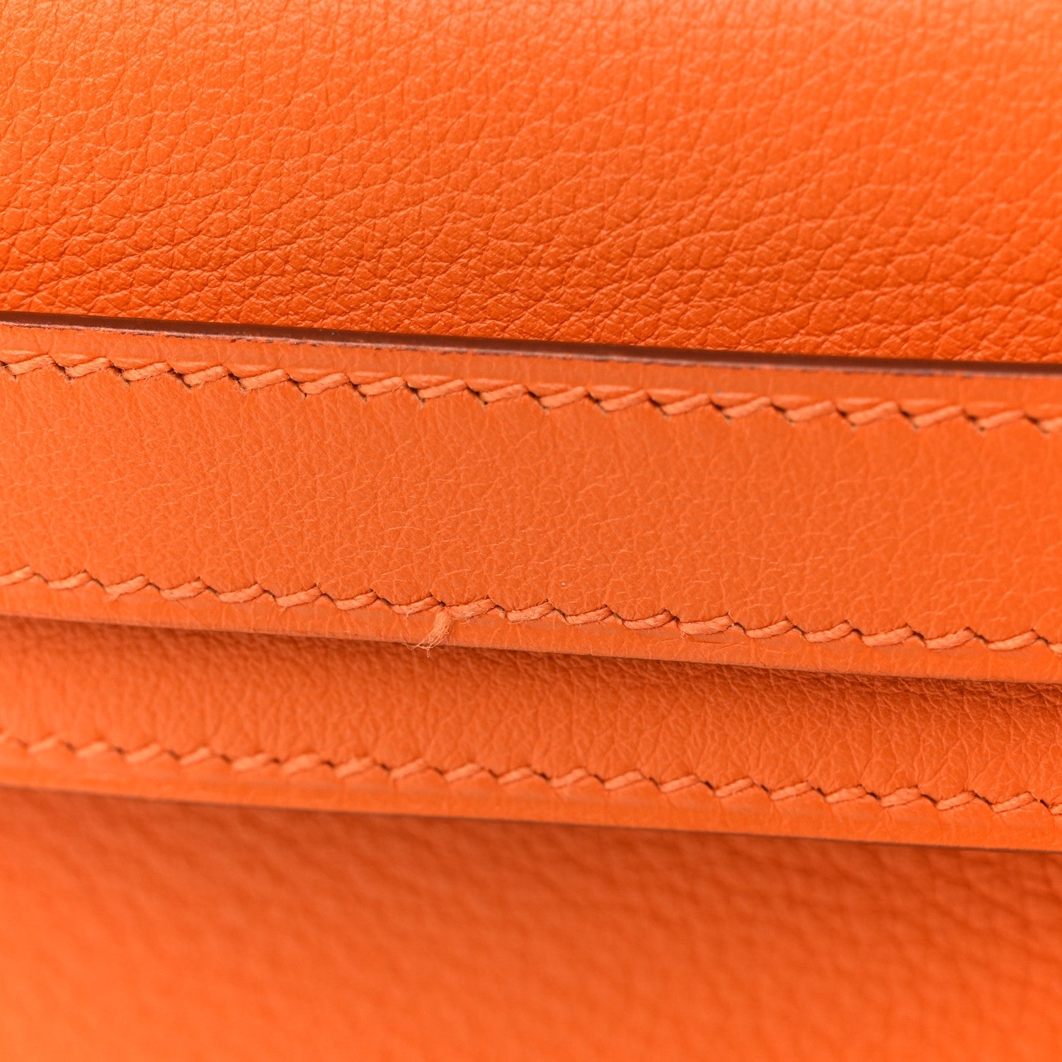 Evergrain Kelly Longue Clutch Pochette Orange