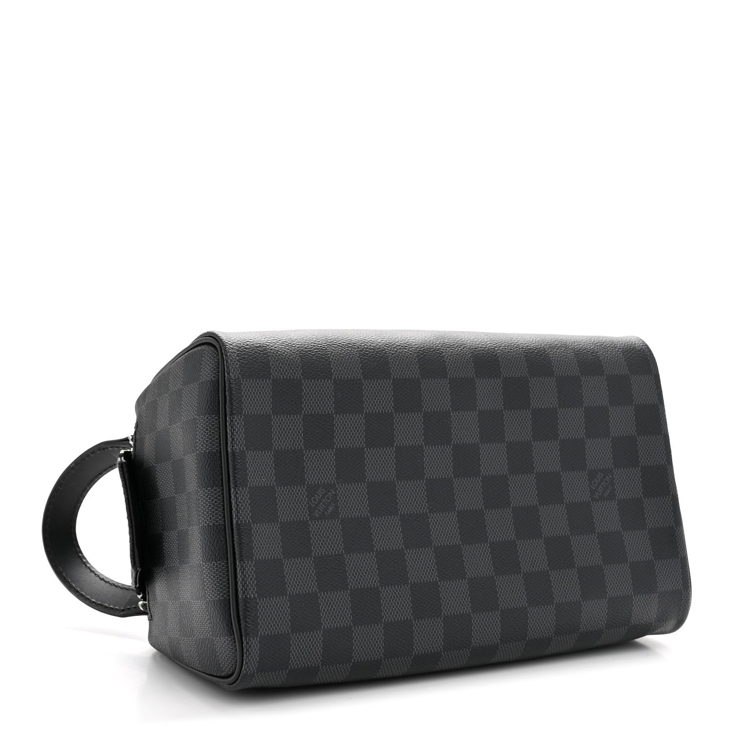 Damier Graphite Dopp Kit Toilet Pouch