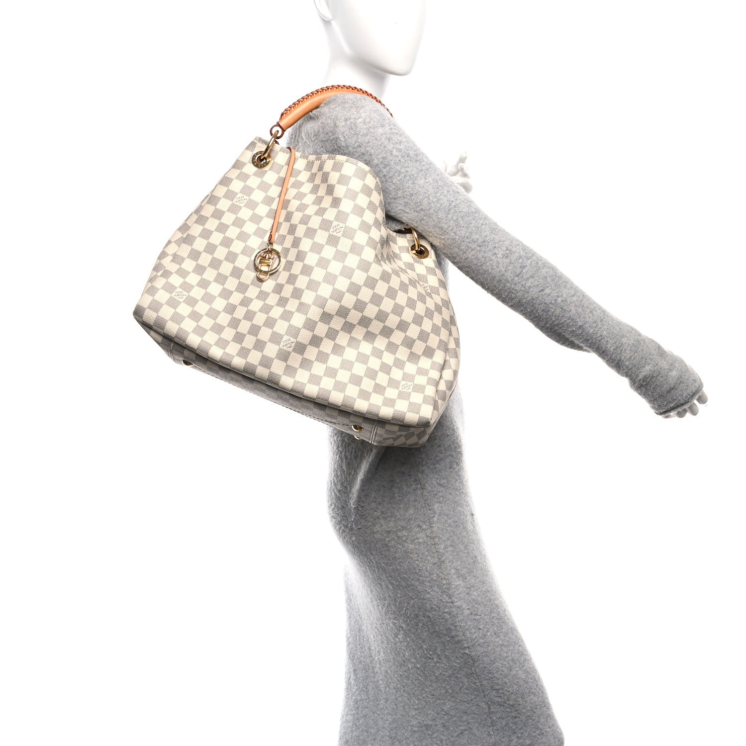 Damier Azur Artsy MM