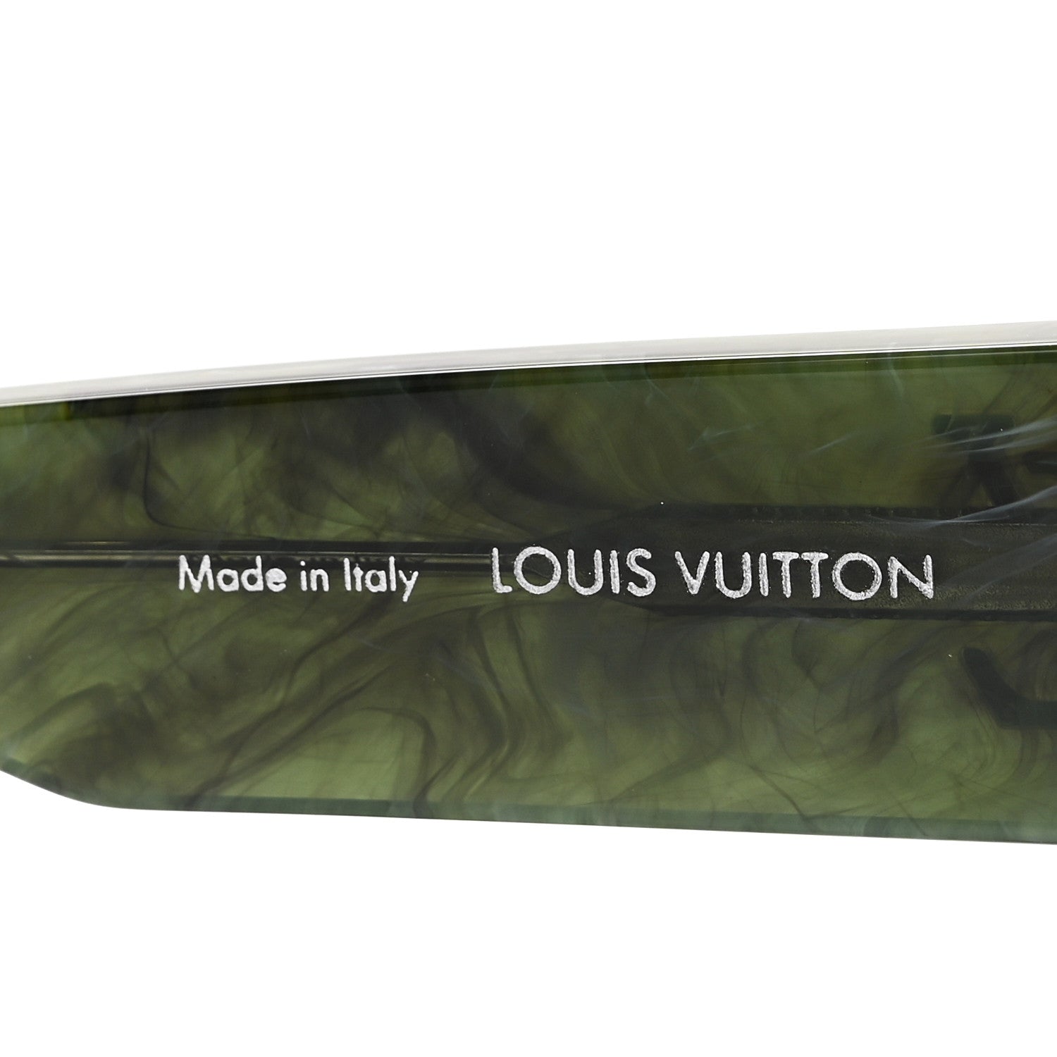 Acetate Marble Effect Swarovski Cyclone Sunglasses Z1552W Green