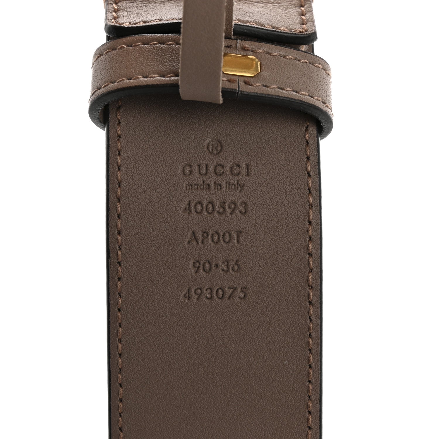 Calfskin Double G 40mm Belt 90 36 Porcelain Rose