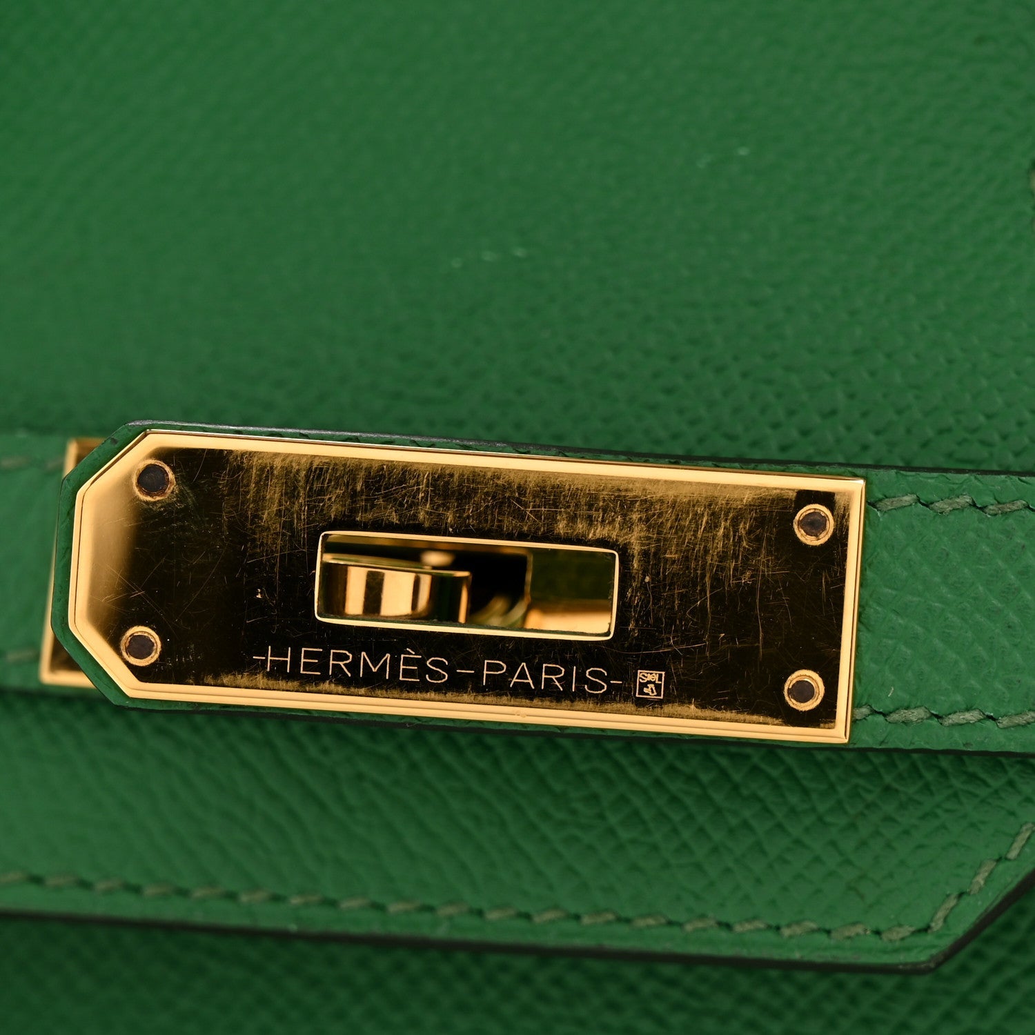 Epsom Birkin 30 Vert Vertigo