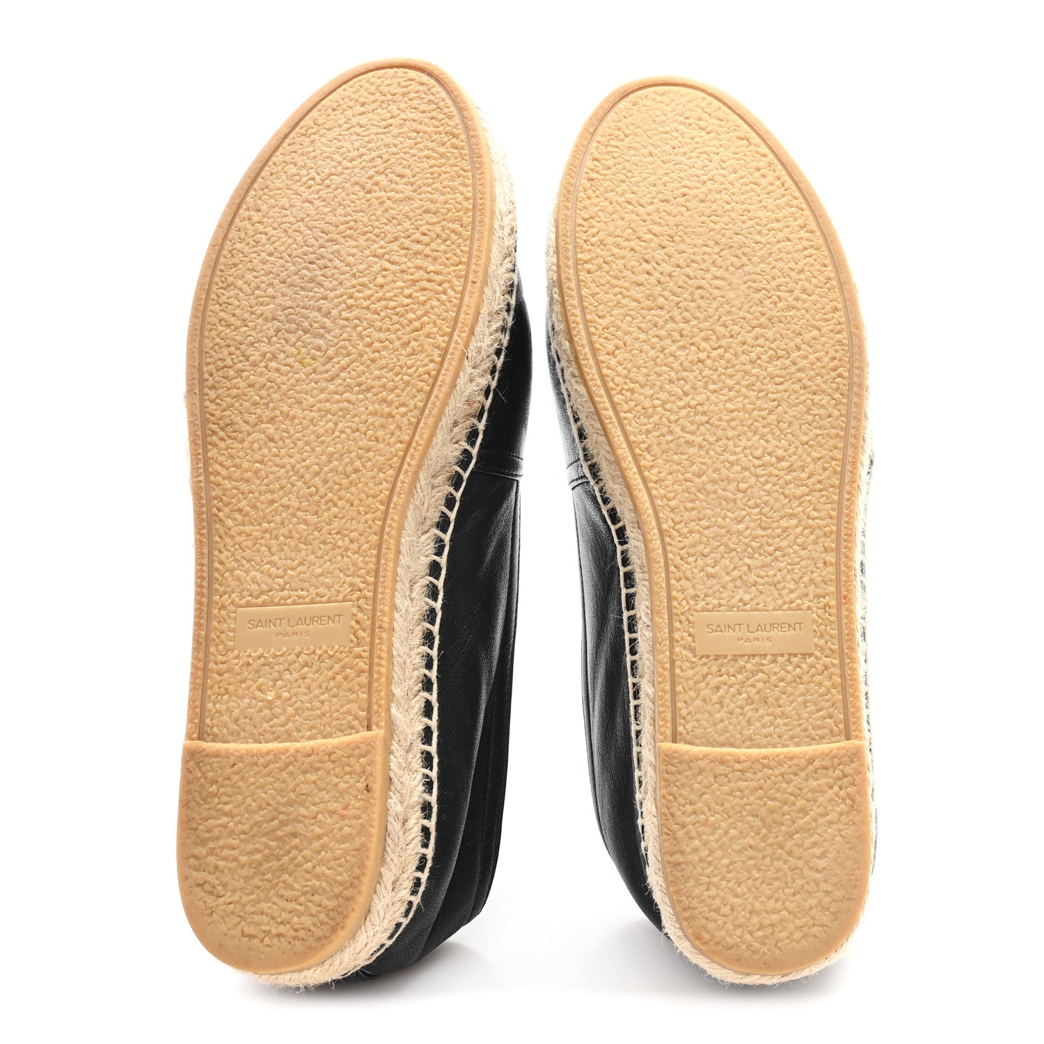 Lambskin Monogram Espadrilles 39.5 Black
