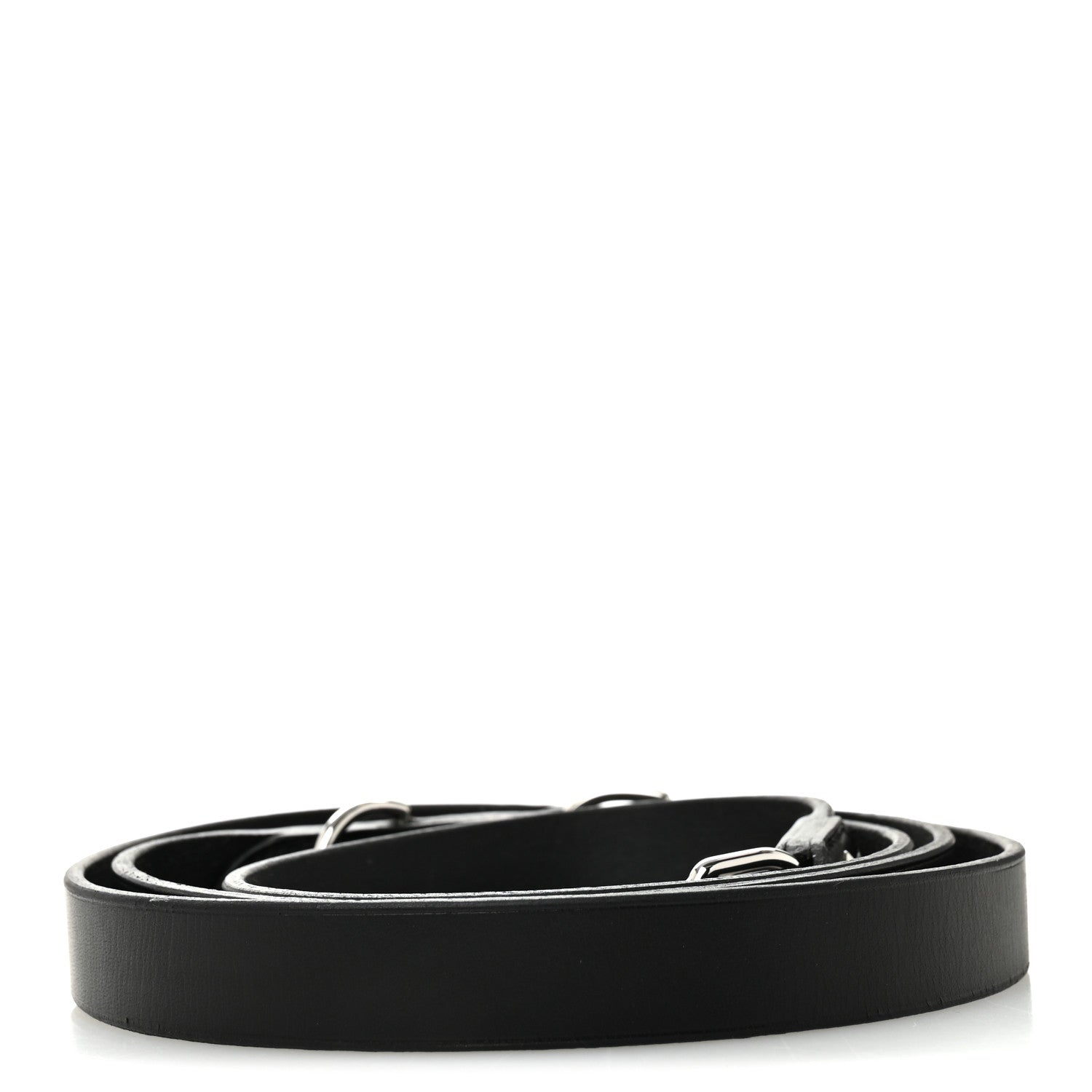 Natural Bridle Punch Dog Leash Black