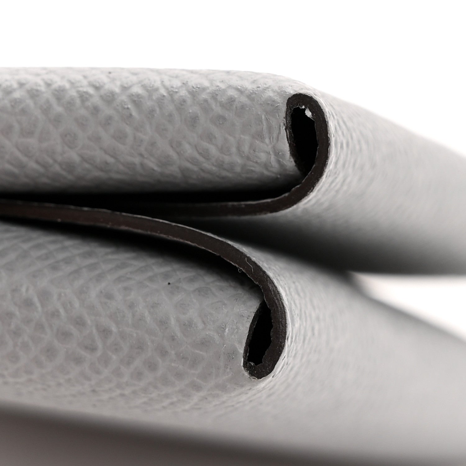 Epsom Calvi Duo Card Case Gris Pantin