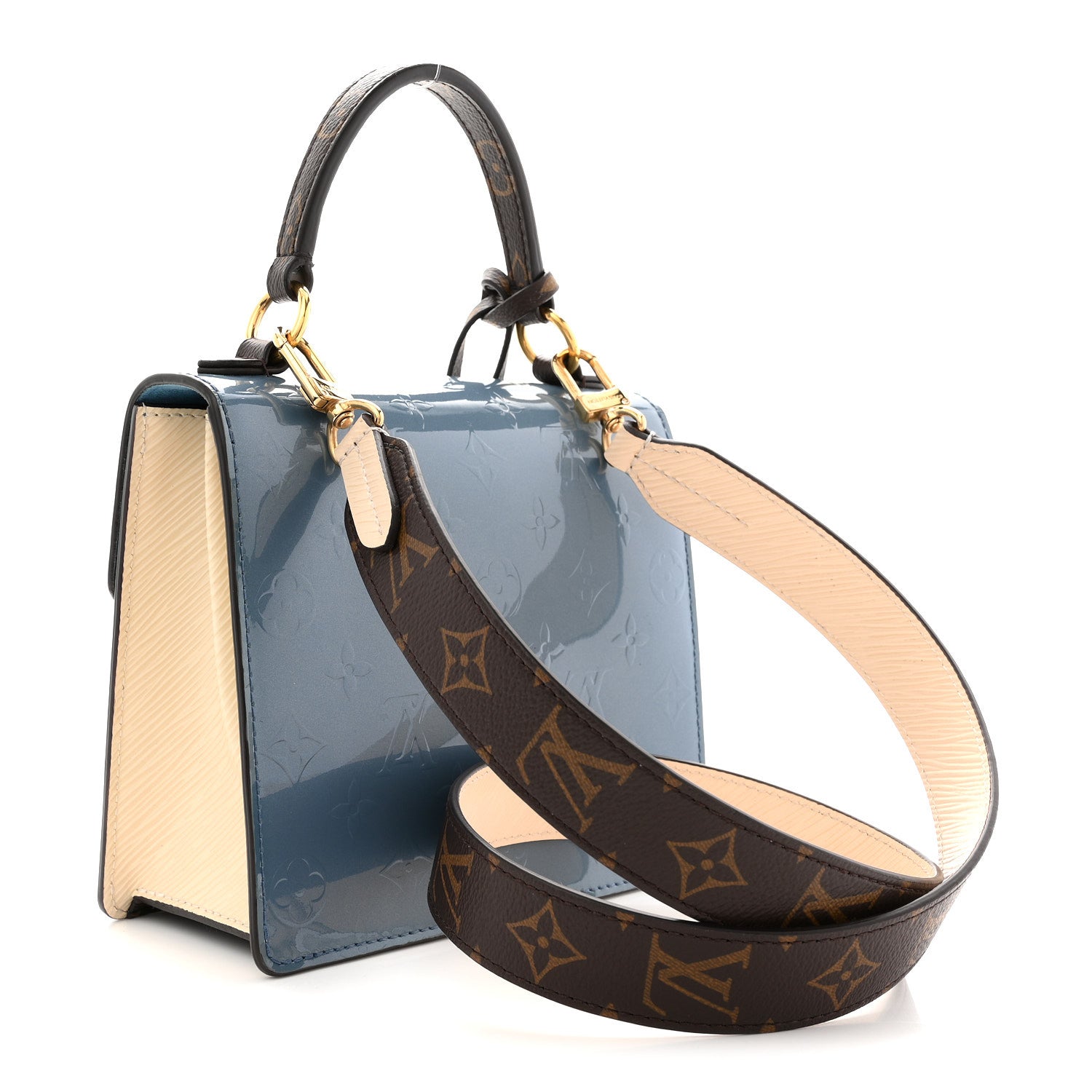 Vernis Epi Monogram Spring Street Light Blue