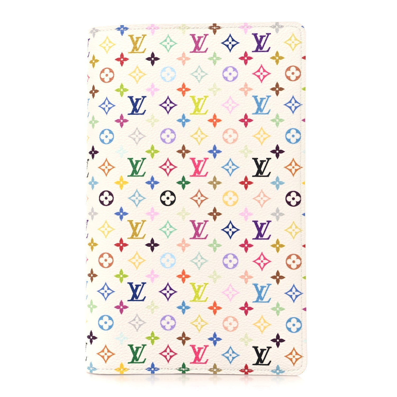 LV X TM Monogram Multicolor Emily Notebook Cover MM White