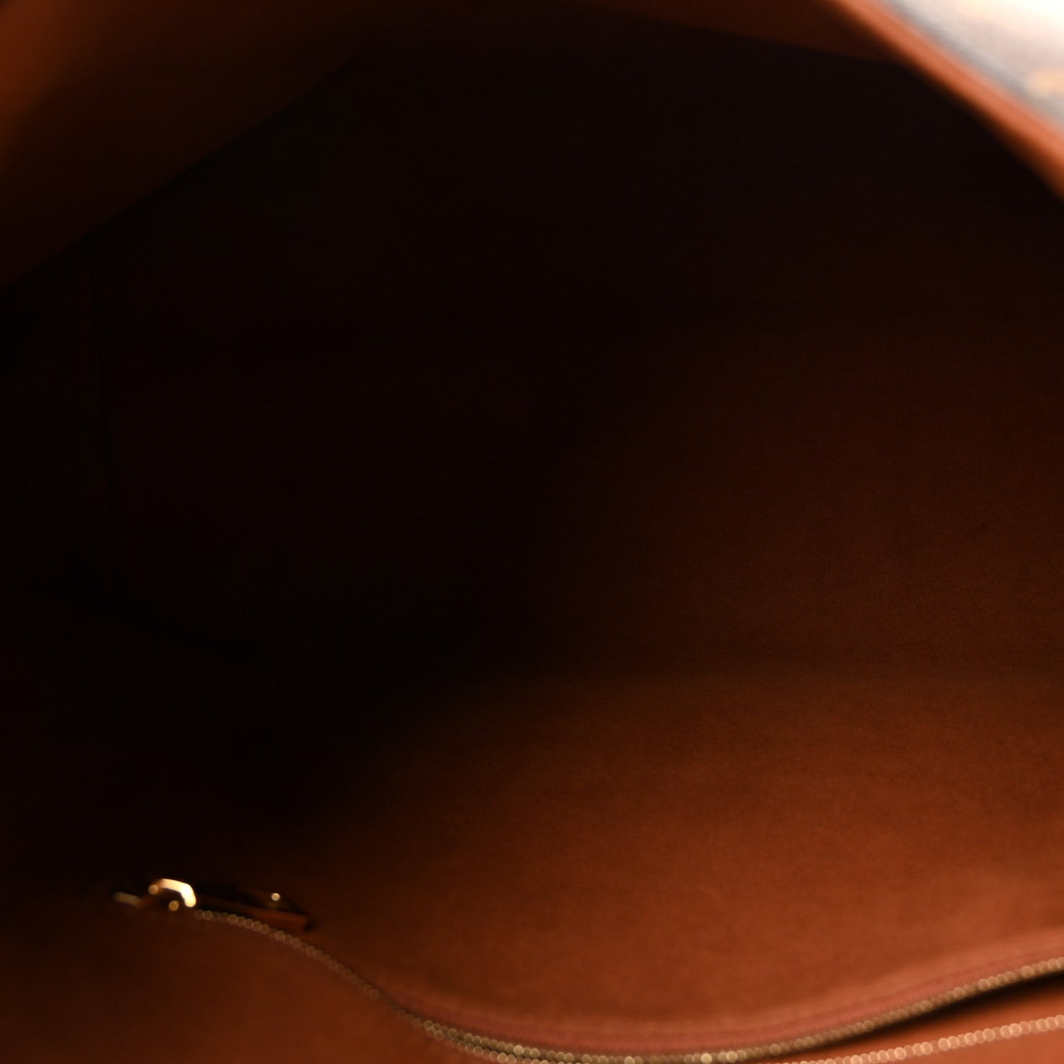 Monogram Flower Hobo Caramel