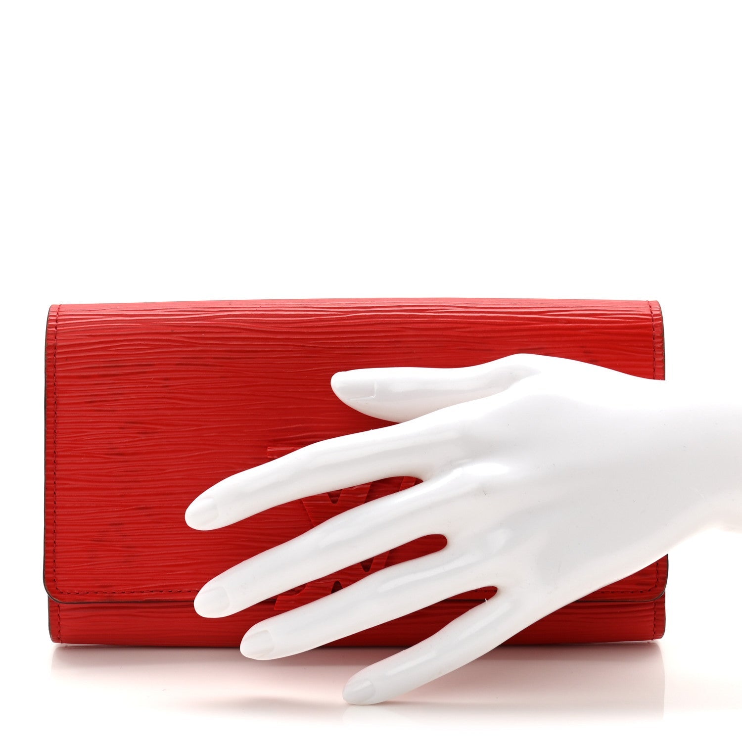 Epi Louise Wallet Coquelicot
