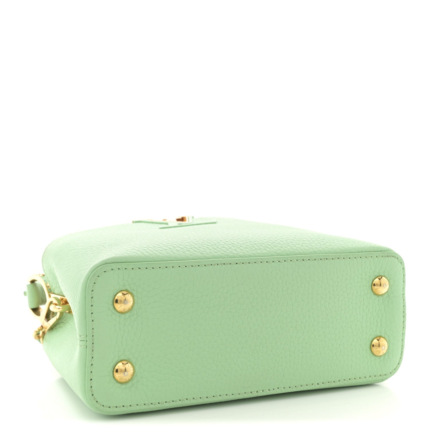 Taurillon Mini Capucines Vert Pomme