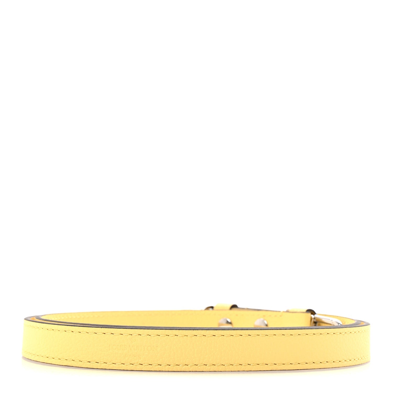 Calfskin Buci Shoulder Strap Jaune