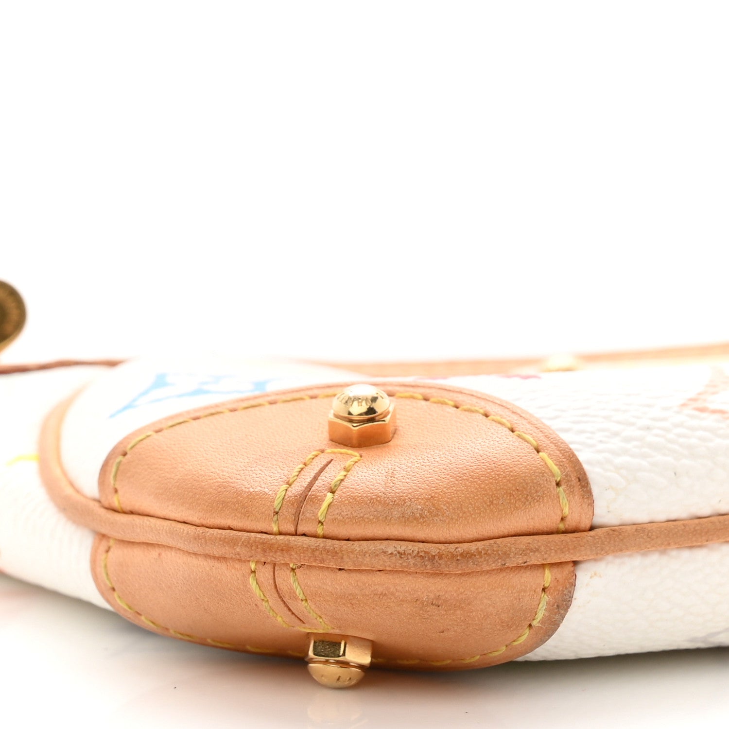 Monogram Multicolor Pochette Milla MM White