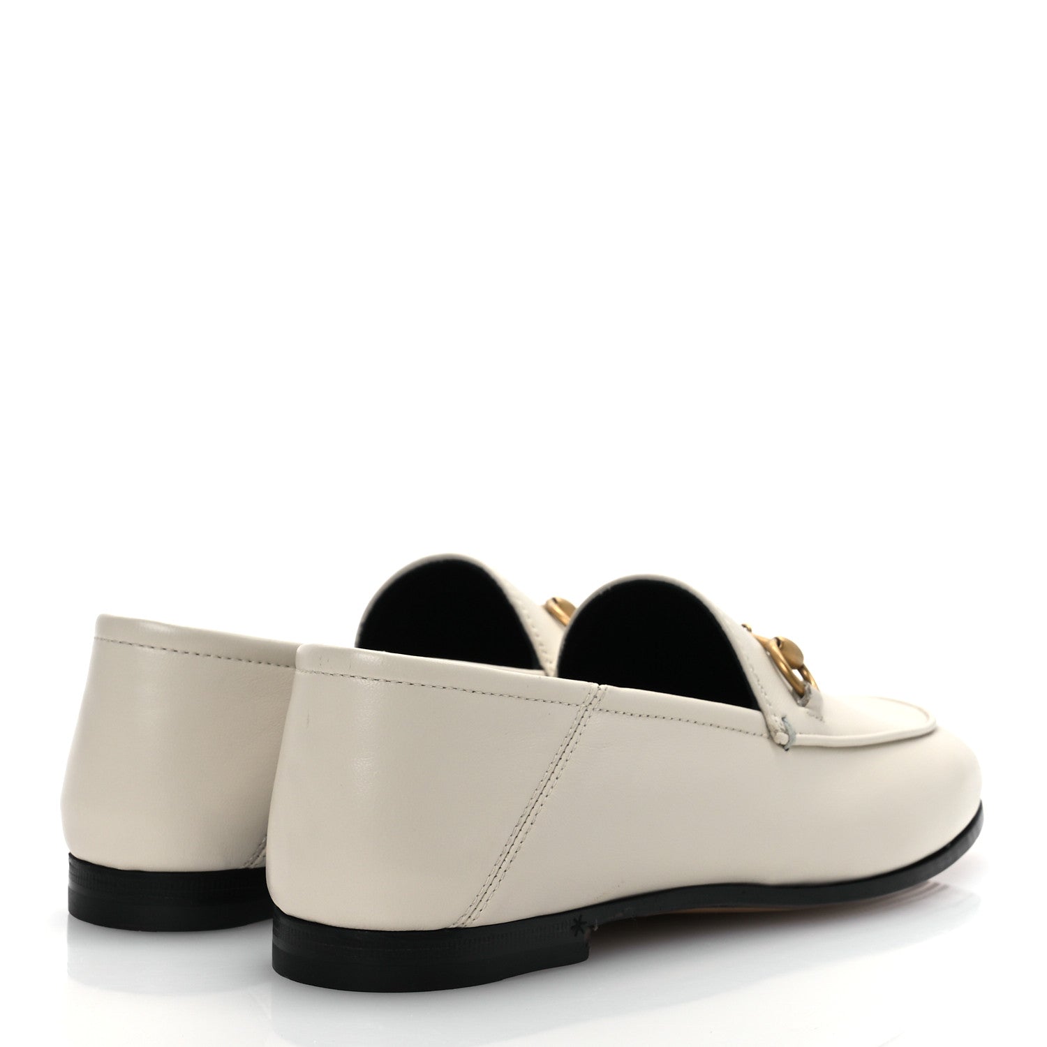 Calfskin Womens Jordaan Loafers 35.5 Mystic White