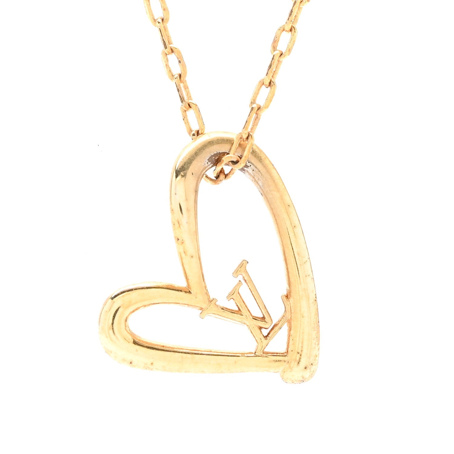 Metal Fall In Love Necklace