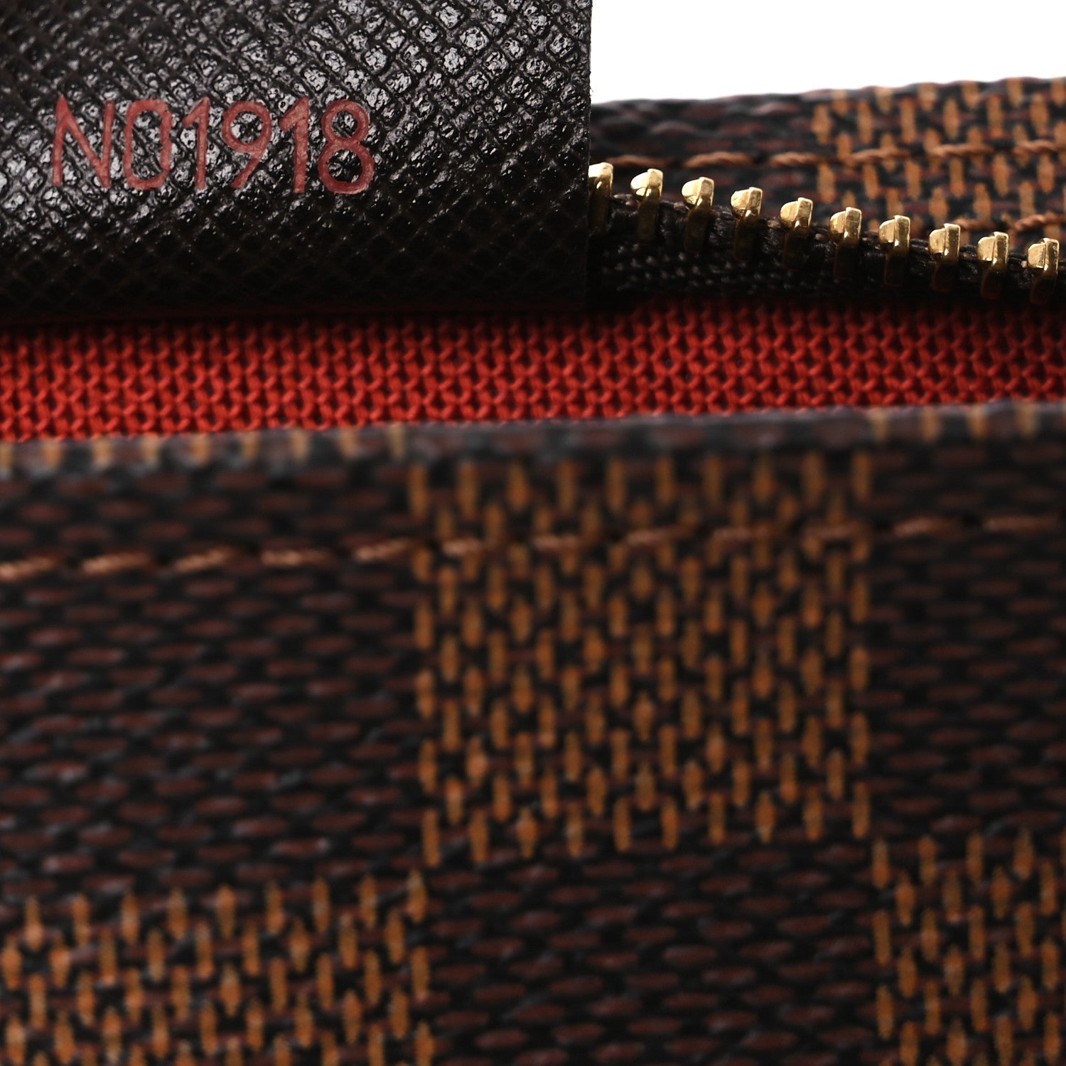 Damier Ebene Trousse Make Up Bag Pochette