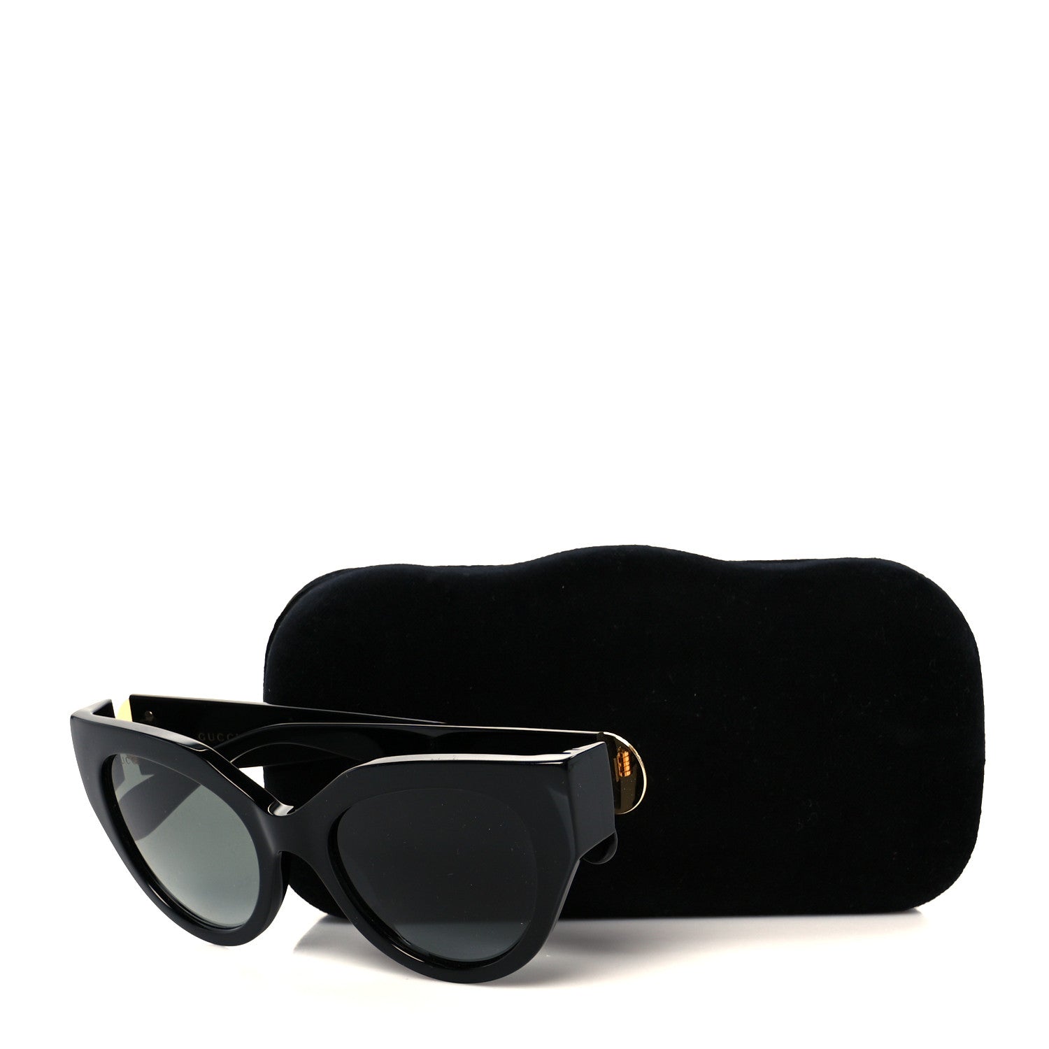 Acetate Cat Eye GG1408S Sunglasses Black