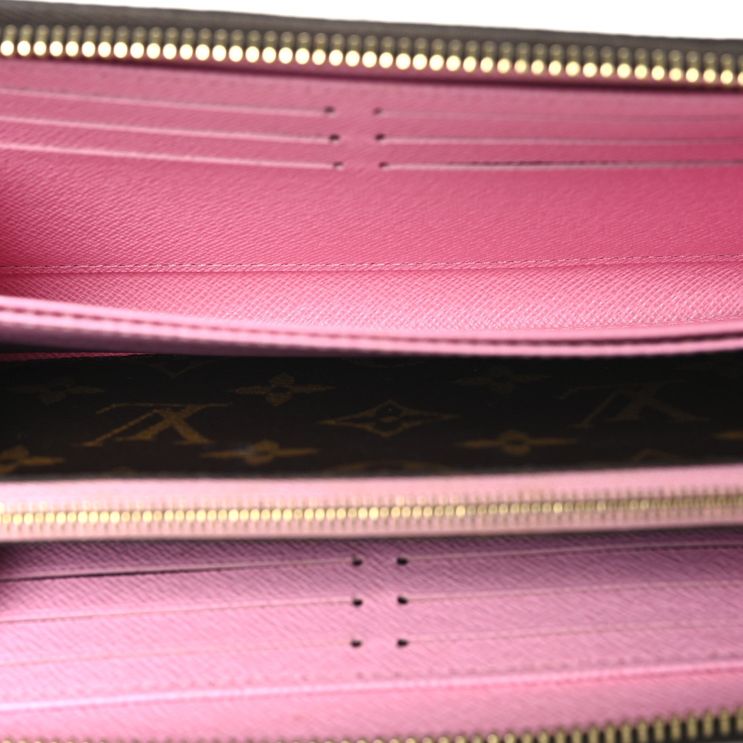 Monogram 2023 Christmas Animation Alpine Zippy Wallet Pink