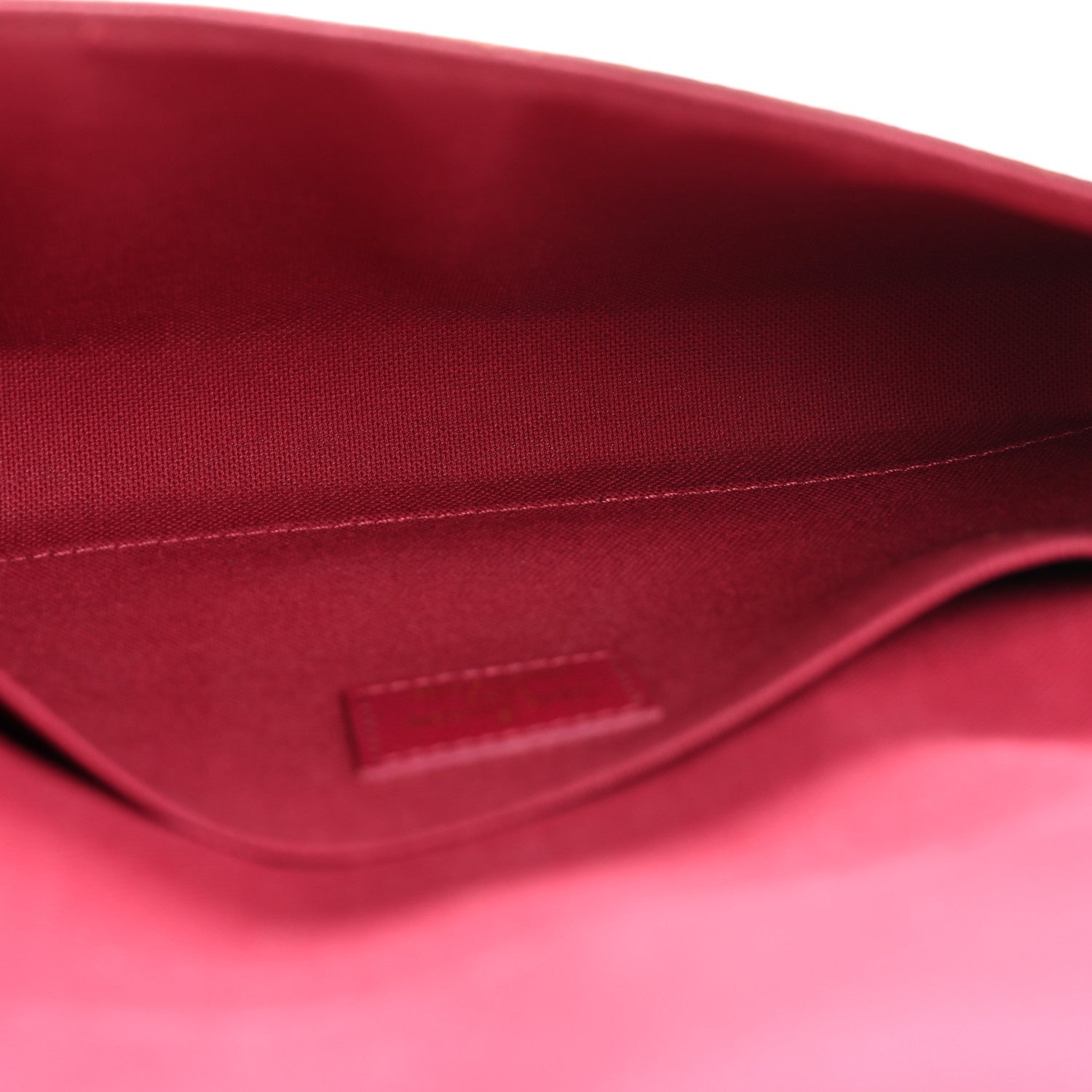 Monogram Pochette Felicie Chain Wallet Fuchsia