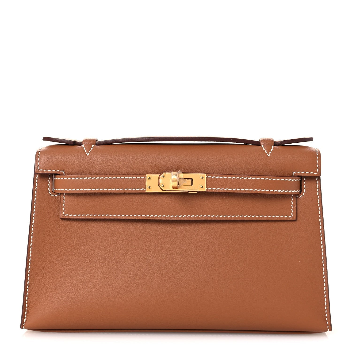 Swift Kelly Pochette Clutch Gold