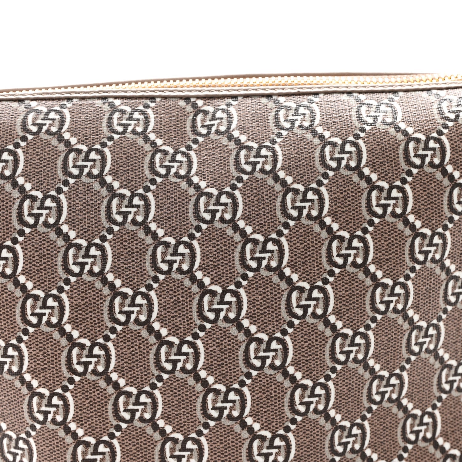 GG Shadow Monogram Super Mini Ophidia Shoulder Bag Taupe
