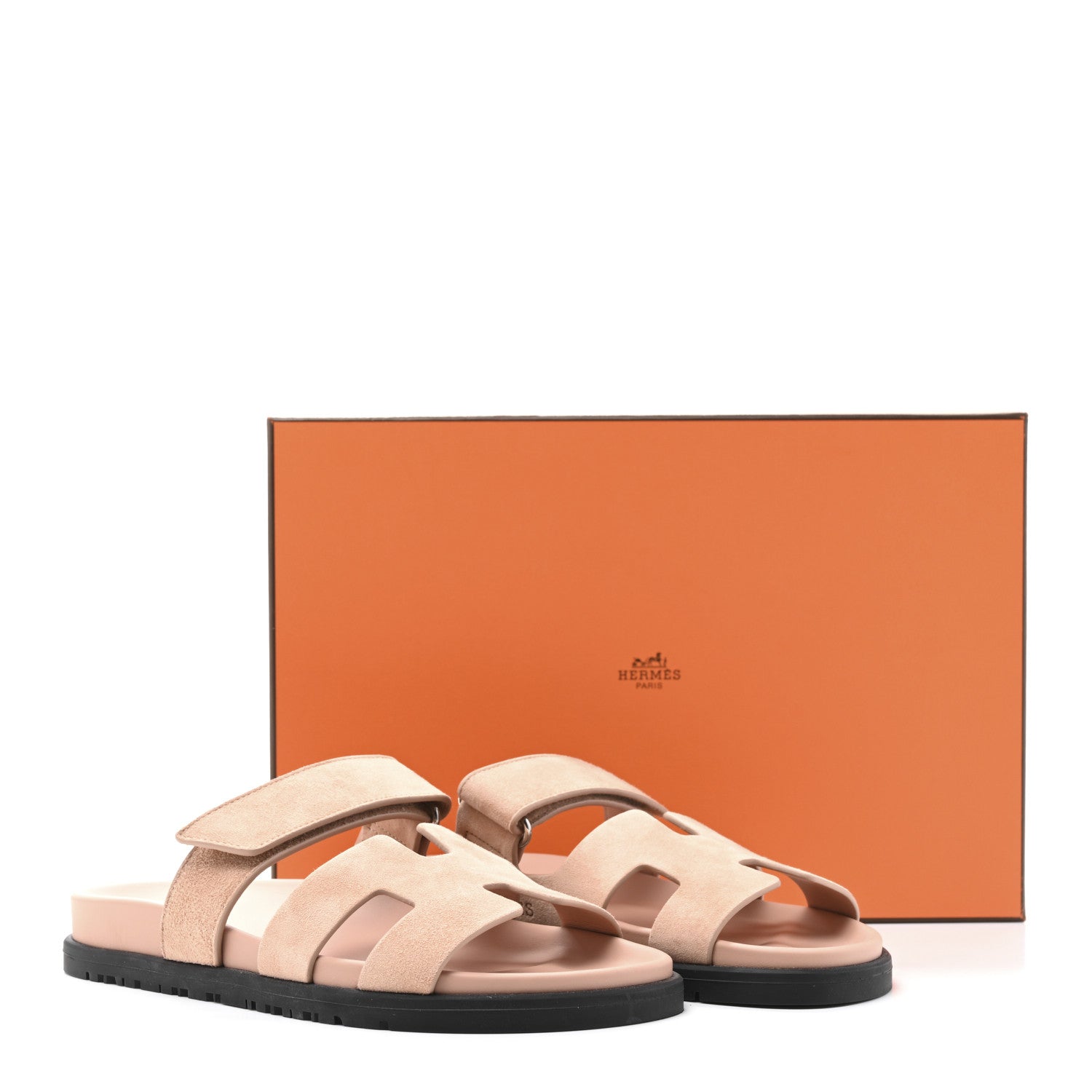 Suede Goatskin Womens Chypre Sandals 36 Nude