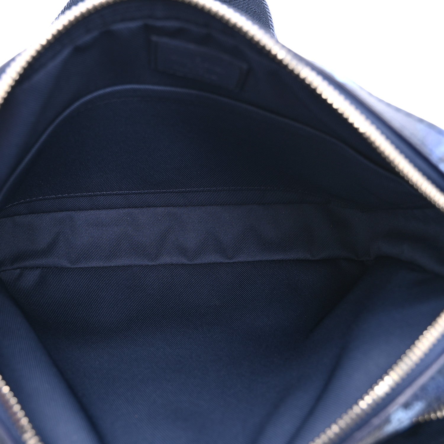 Monogram Ink Watercolor Trio Messenger Bag Blue