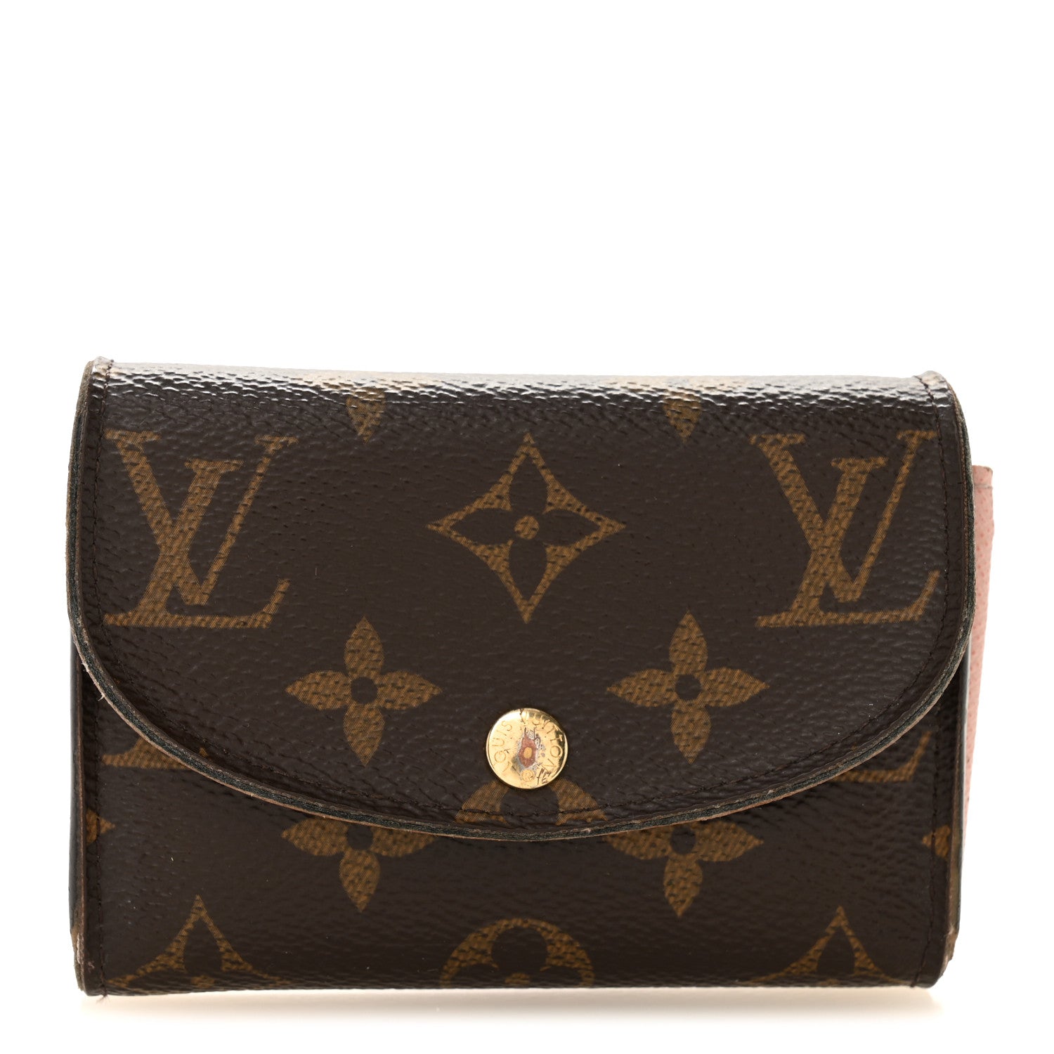Monogram Rosalie Coin Purse Rose Ballerine