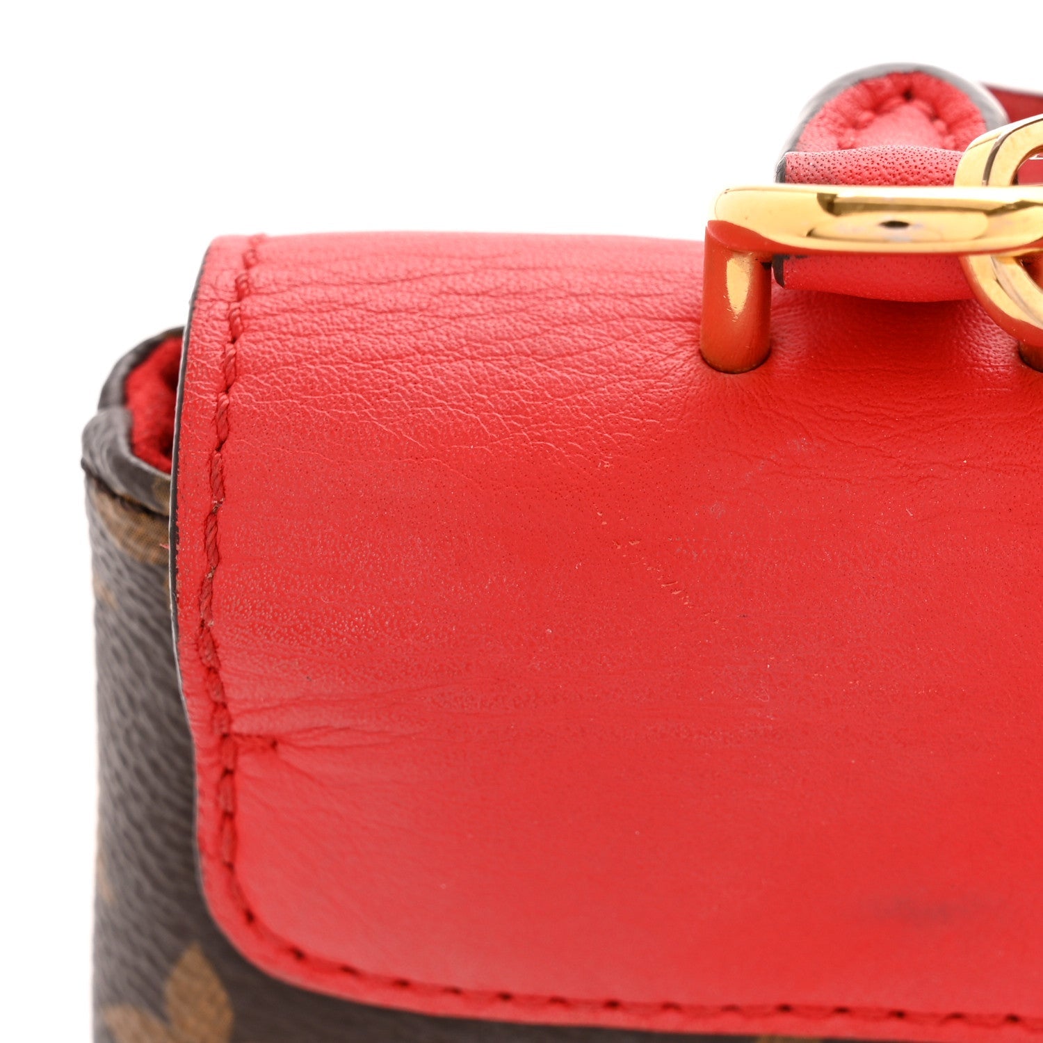 Monogram Locky BB Coquelicot