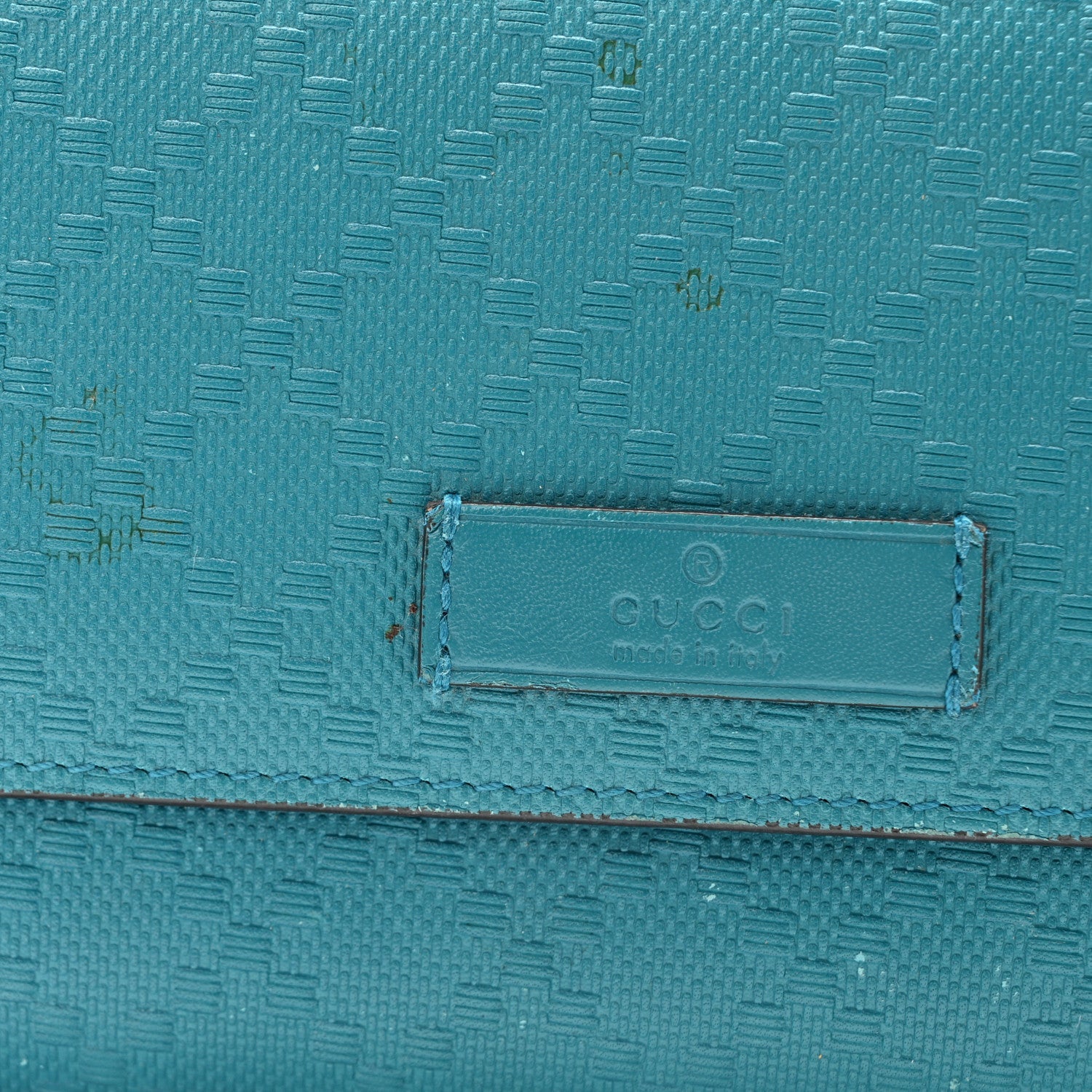 Bright Diamante Continental Wallet Turquoise