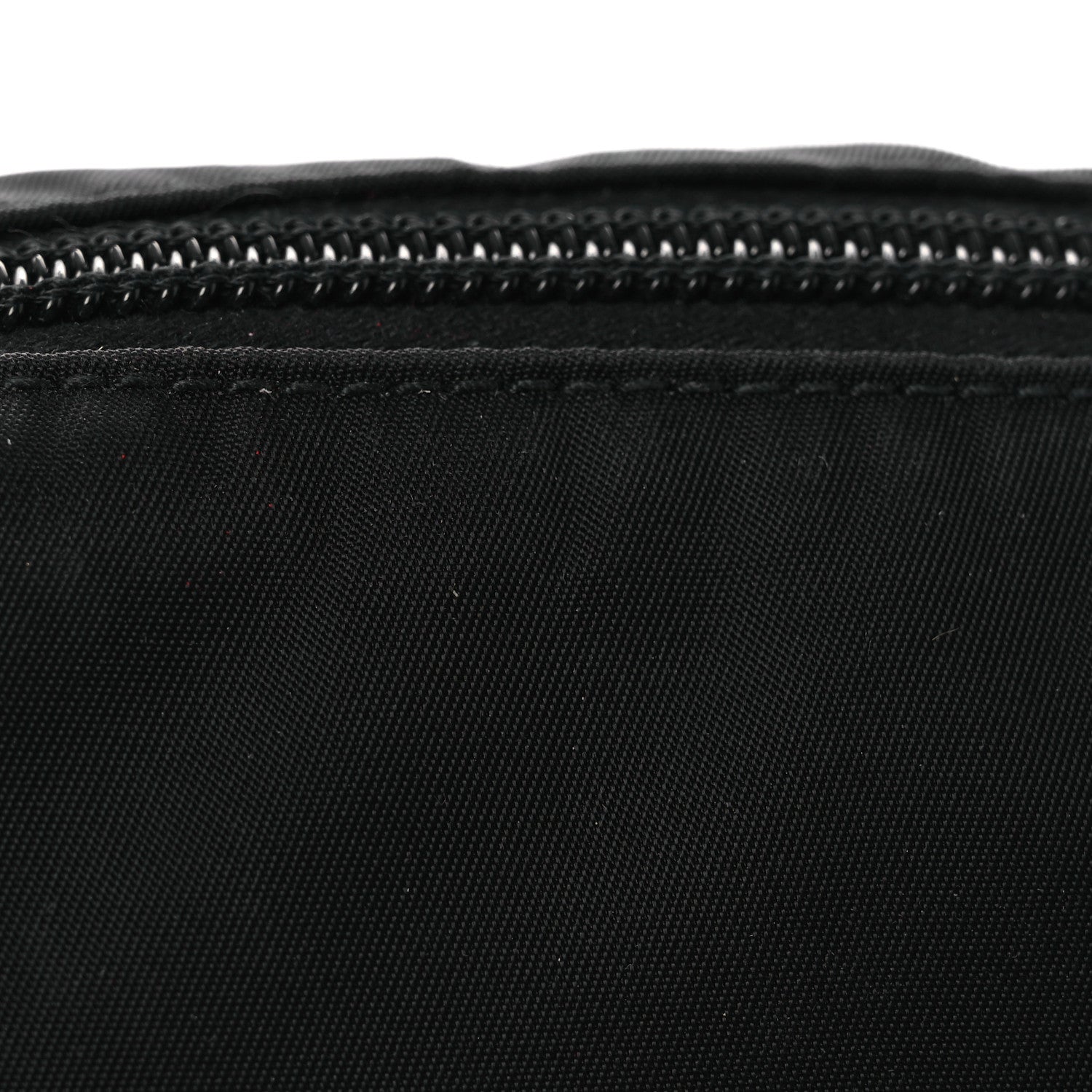Re-Nylon Vela Saffiano Wristlet Black