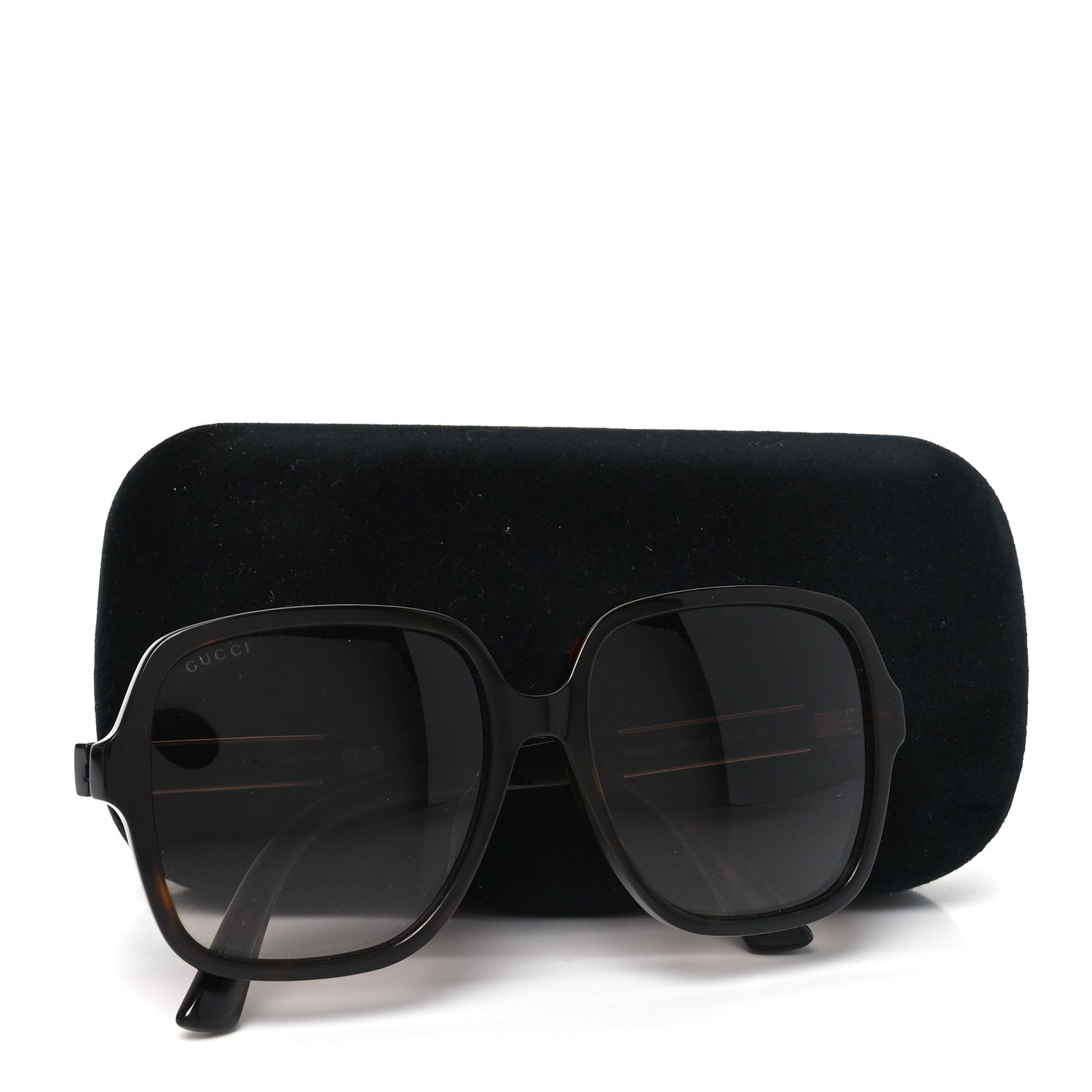 Oversized Square GG1189S Sunglasses Havana