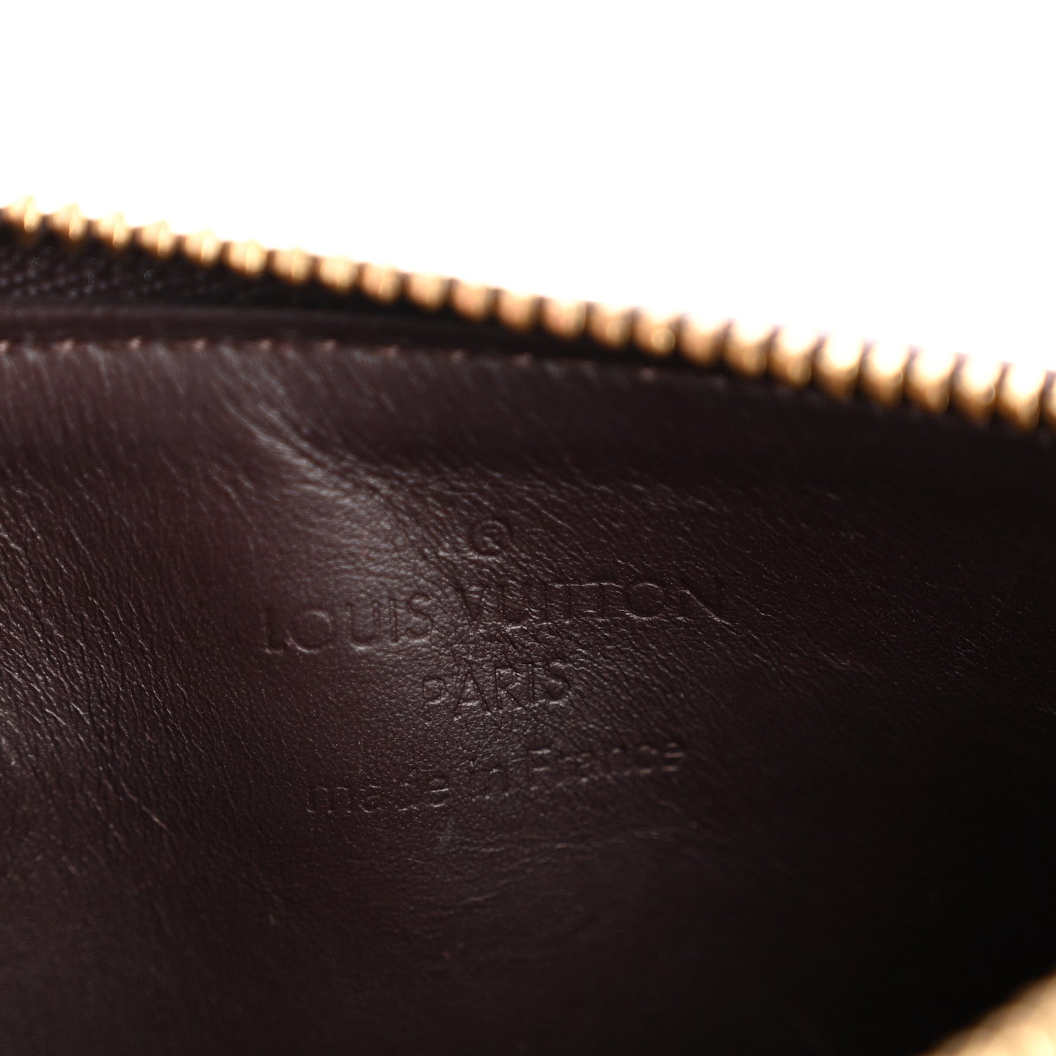 Vernis Key Pouch Amarante