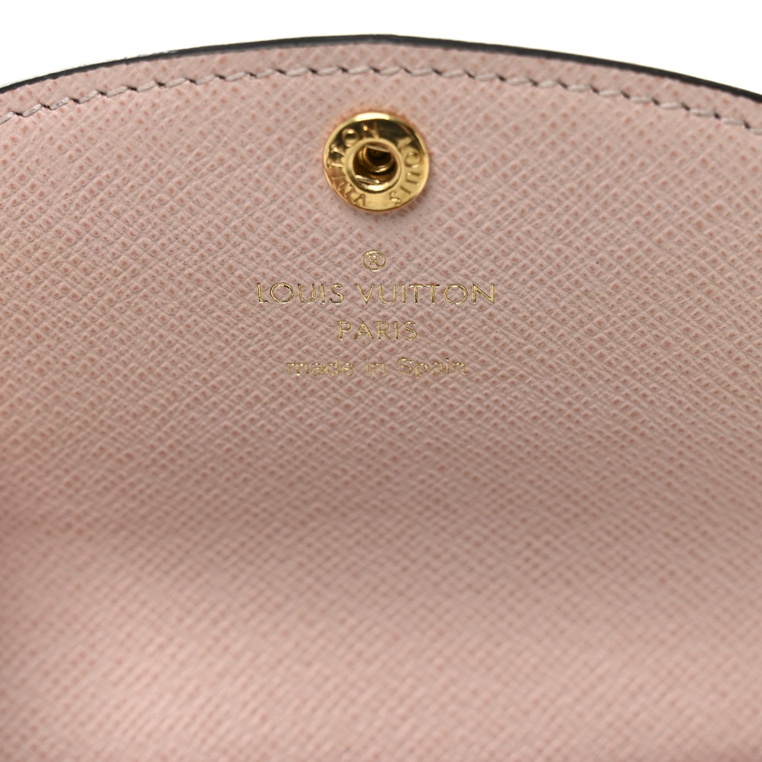 Monogram Rosalie Coin Purse Rose Ballerine