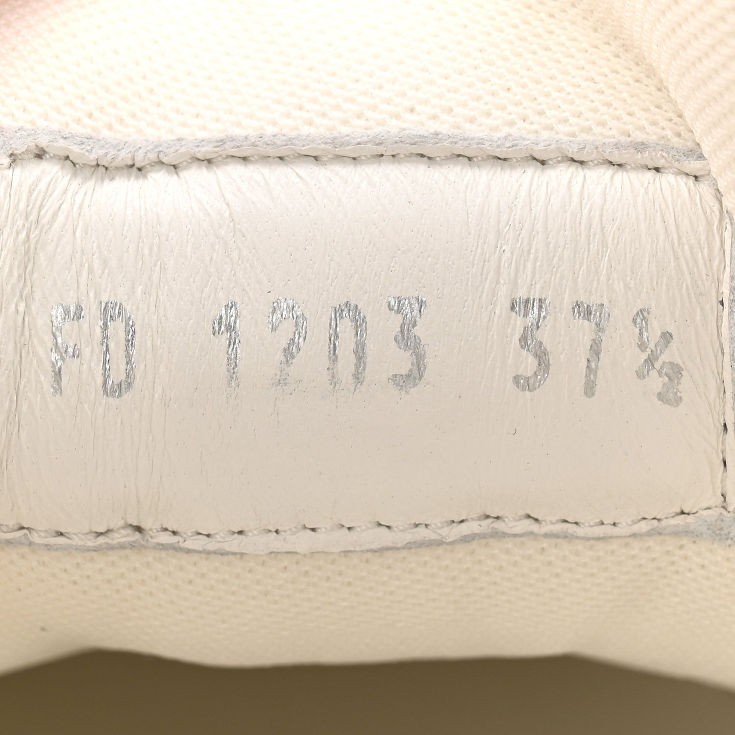 Suede Calfskin LV Rush Sneakers 37.5 White