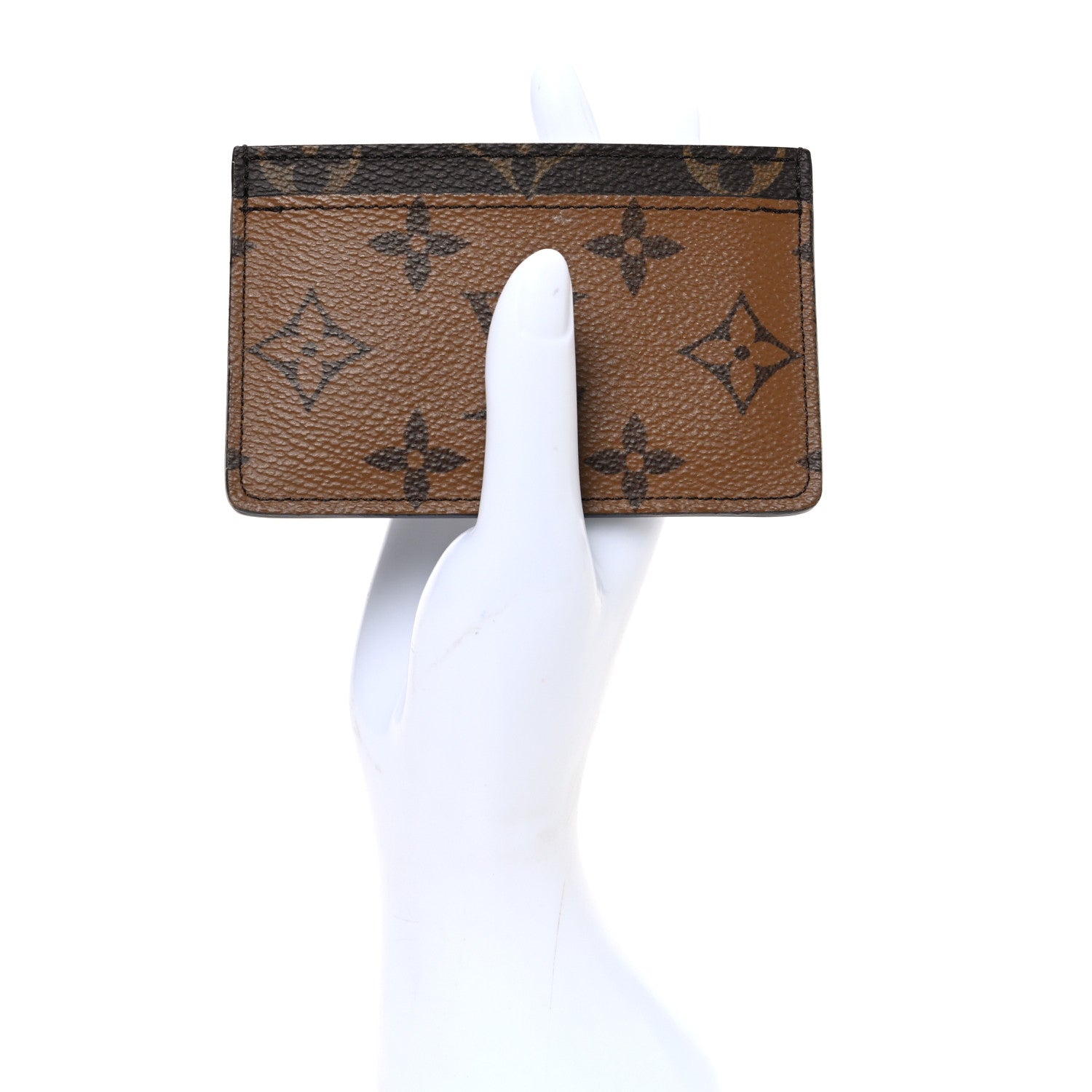 Reverse Monogram Card Holder