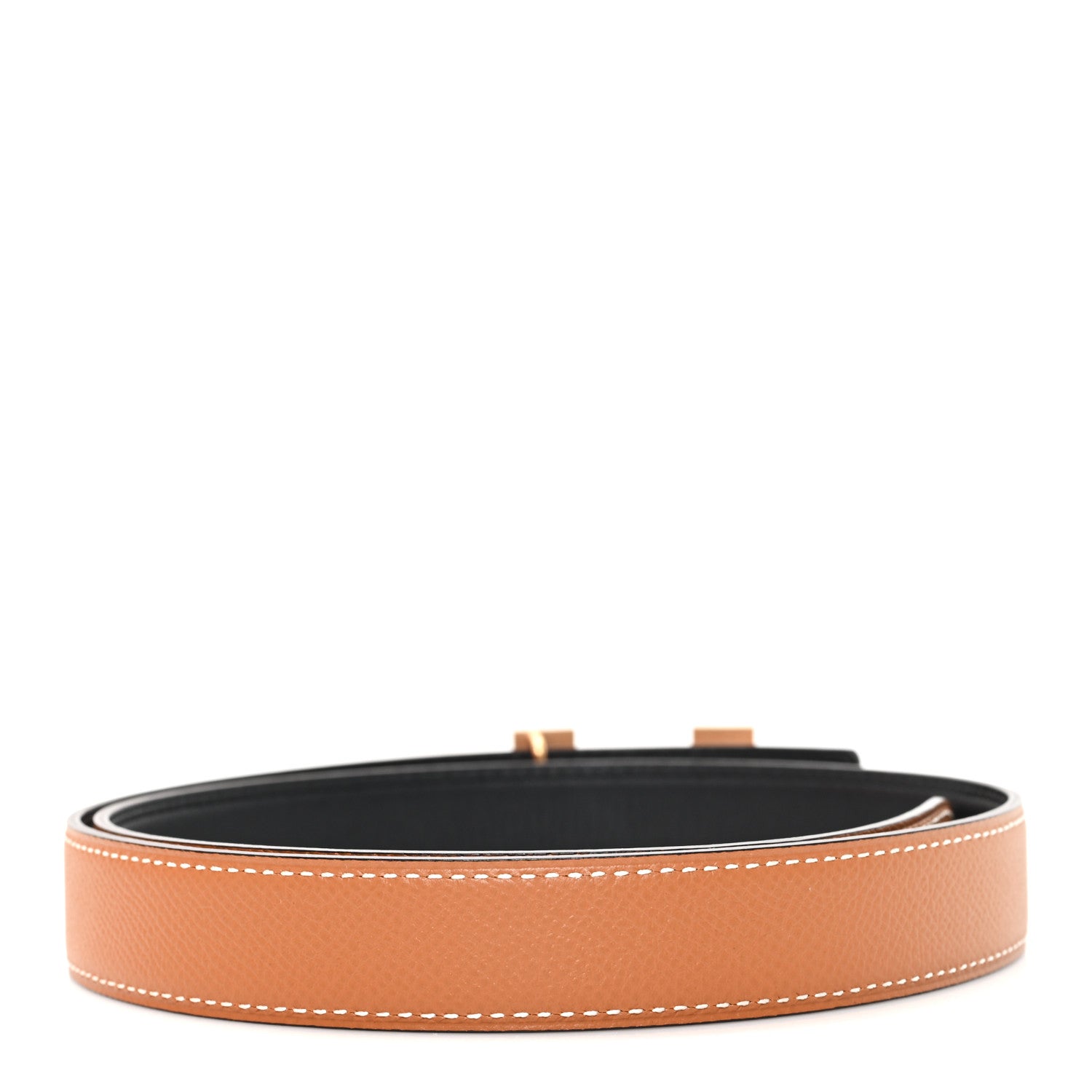 Swift Epsom 24mm Mini Constance H Belt 75 30 Black Gold