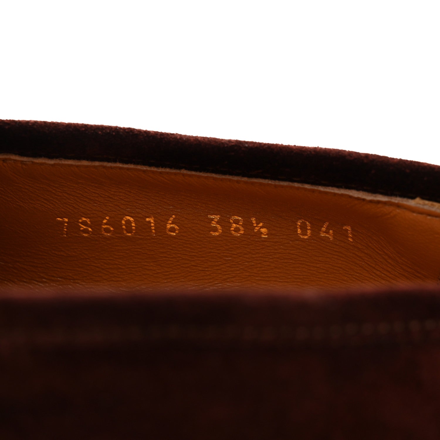 Suede Horsebit Womens Jordaan Loafers 38.5 Brown